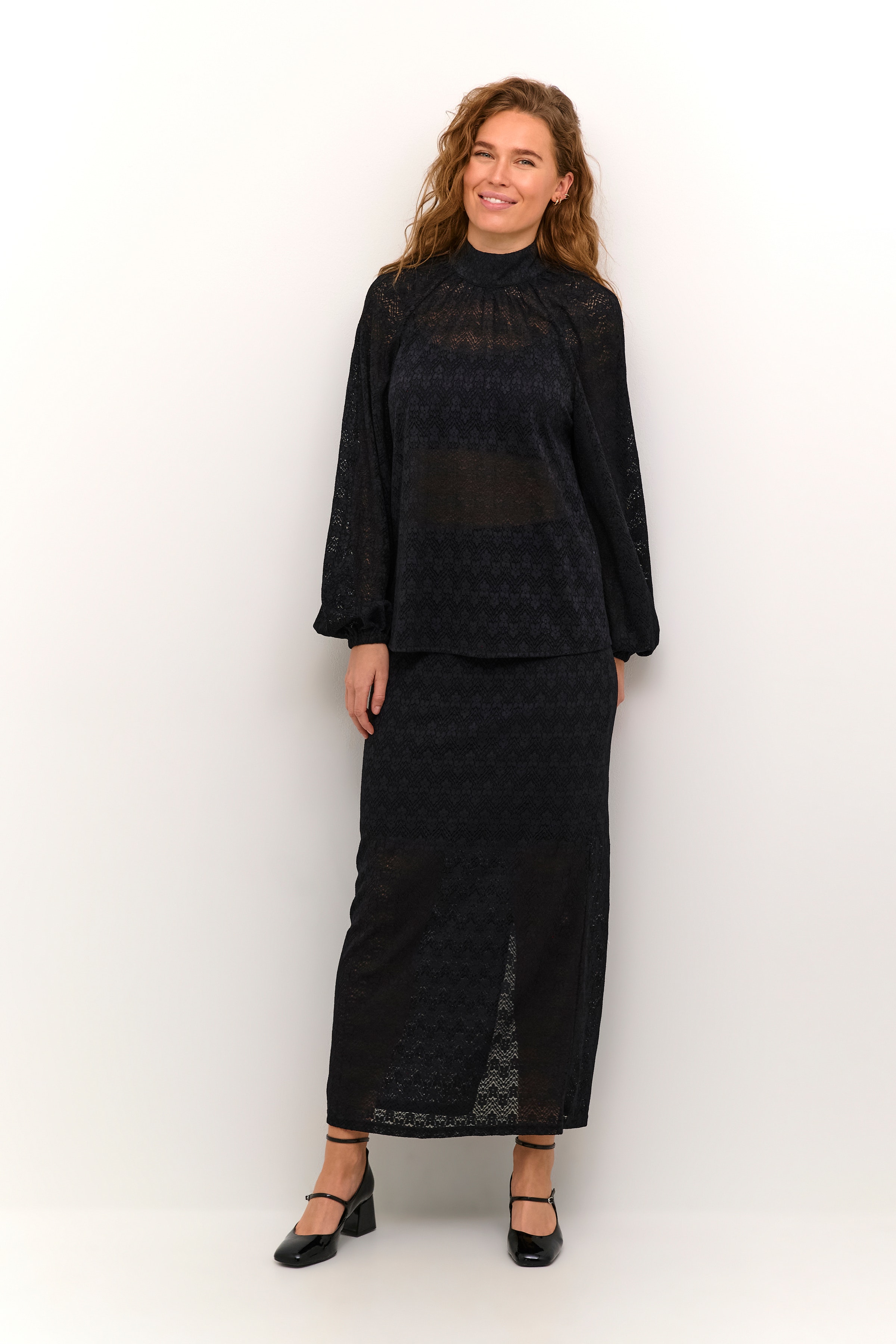KAsmilla Blondebluse LOOKBOOK FRONT 10509269-100121