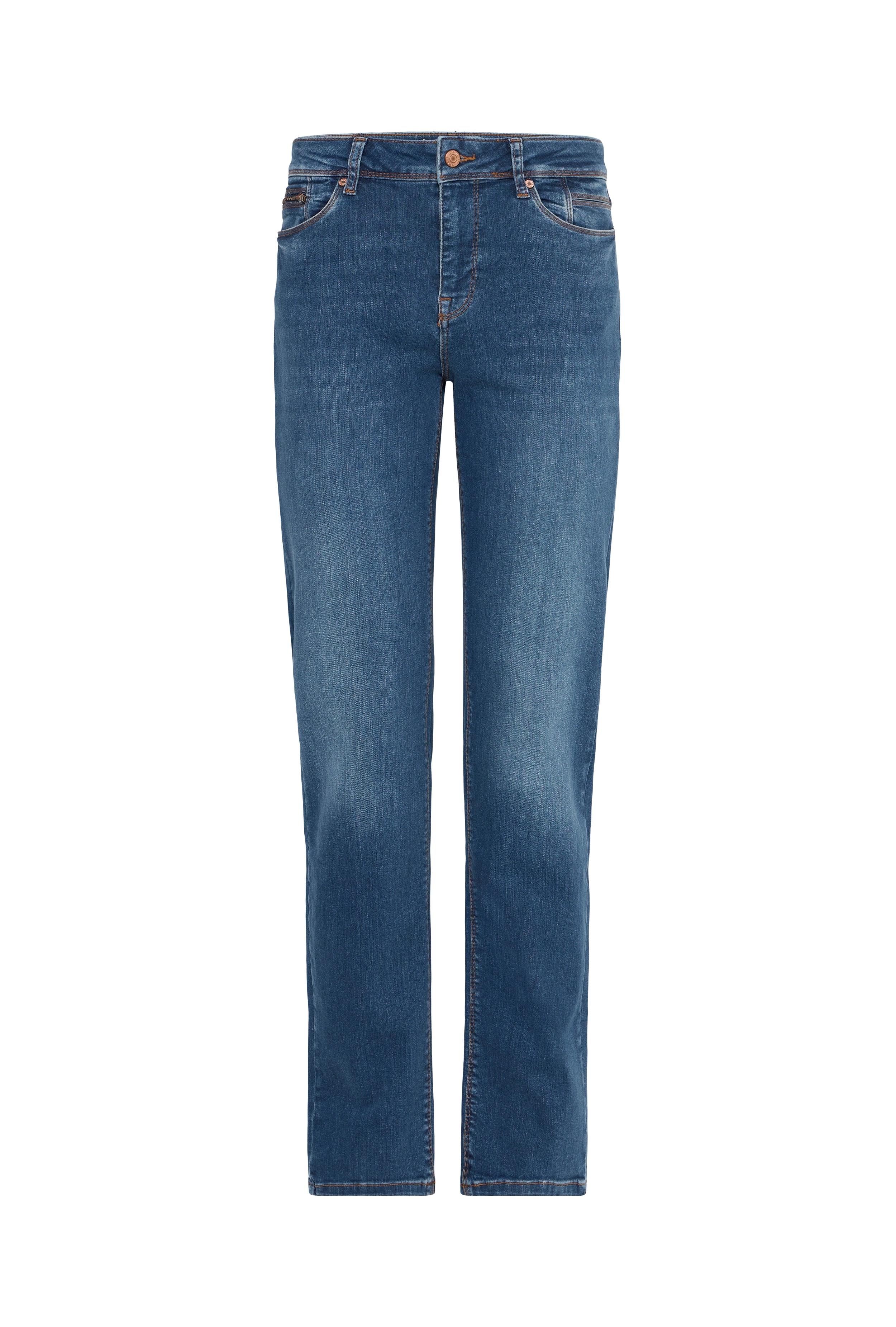PZSANDRA HW Jeans Medium Straight PACK FRONT 50205860-200005