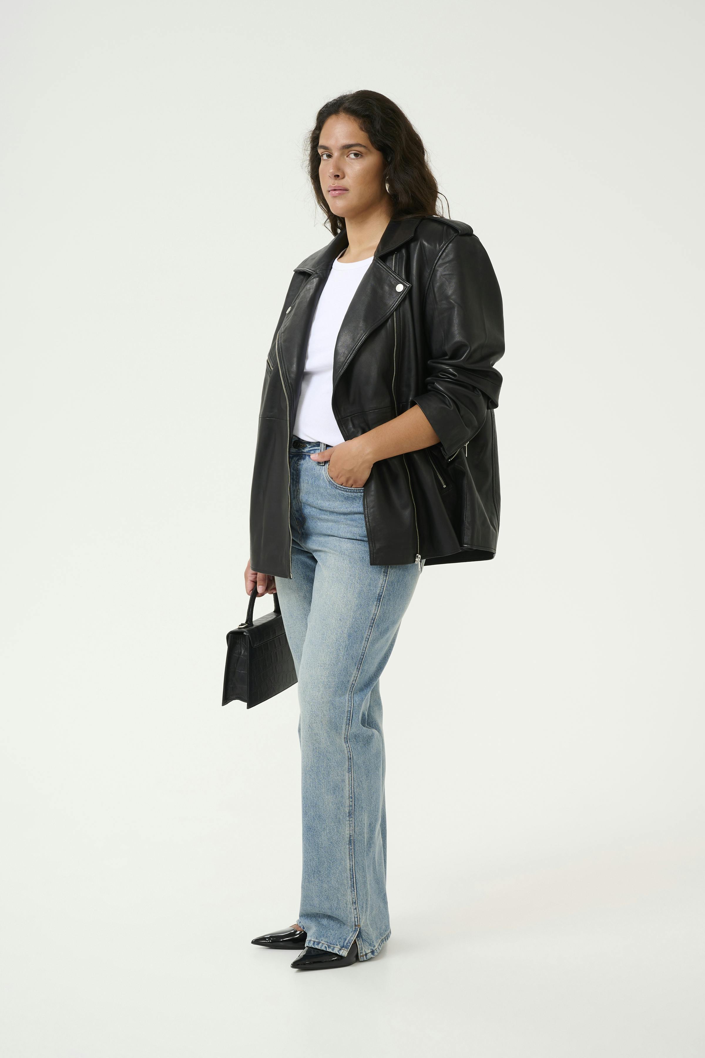 NaomiGZ Leather jacket LOOKBOOK FRONT 10909190-100017