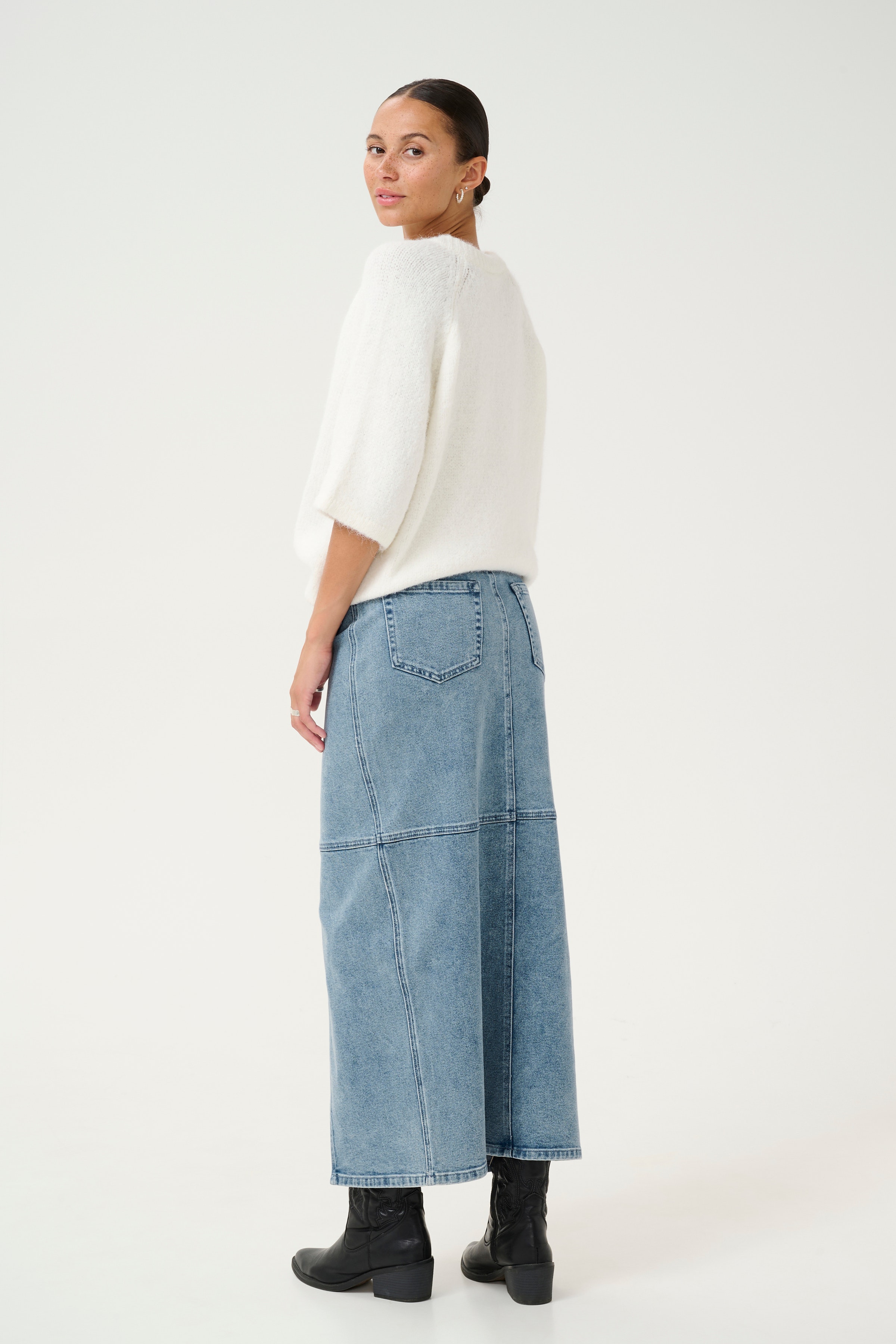 KAdoriana Denimskjørt LOOKBOOK BACK 10509582-107702