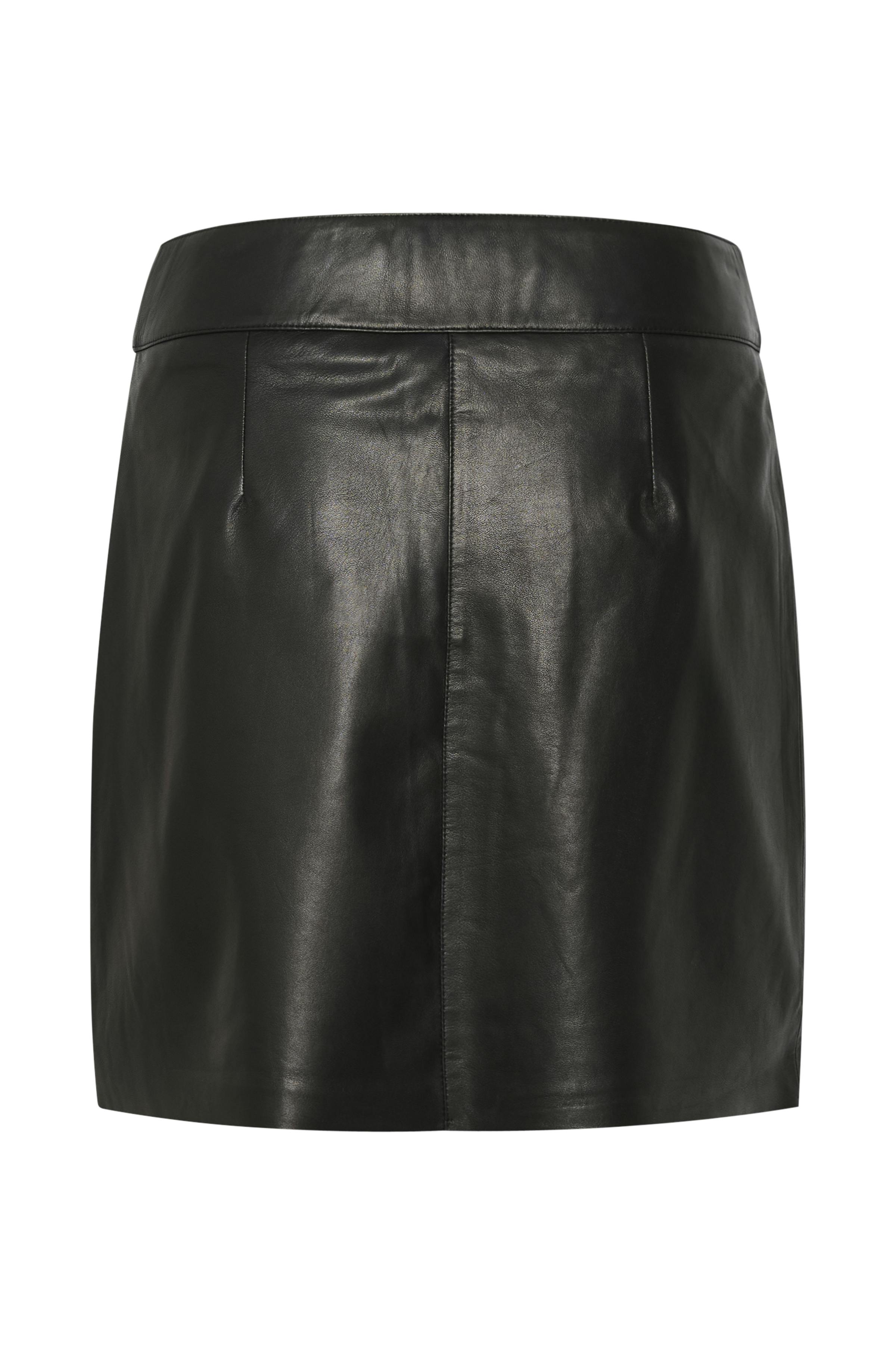 MadsineKB Leather skirt PACK BACK 10104764-194008