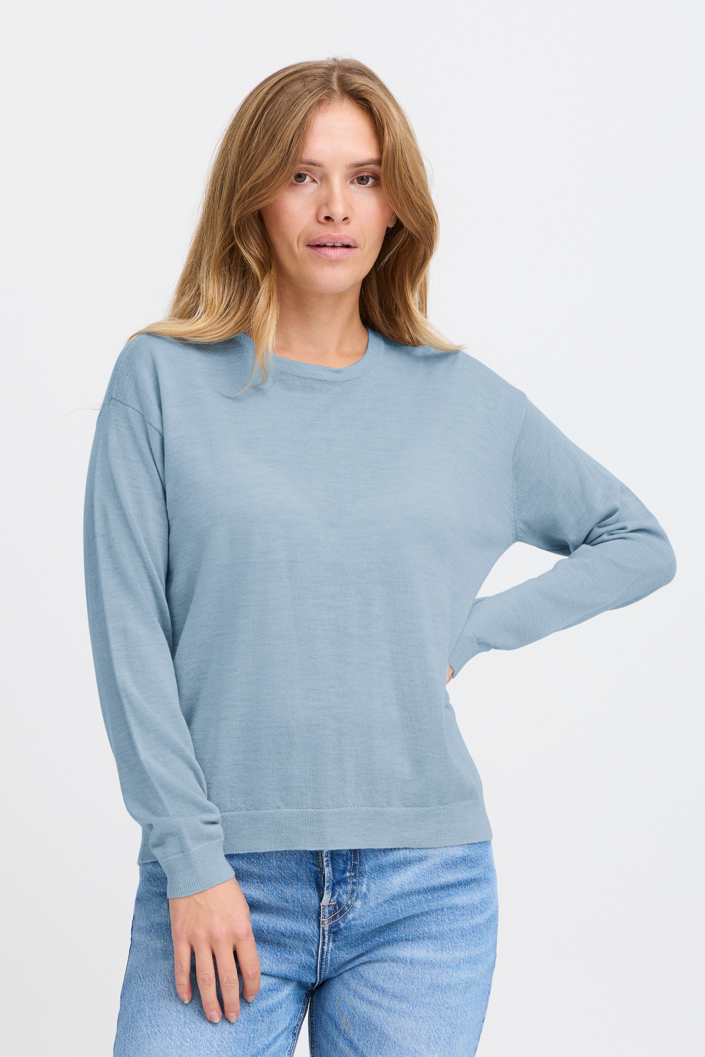 PZSADIE Strikket pullover LOOKBOOK FRONT 50208679-1640131