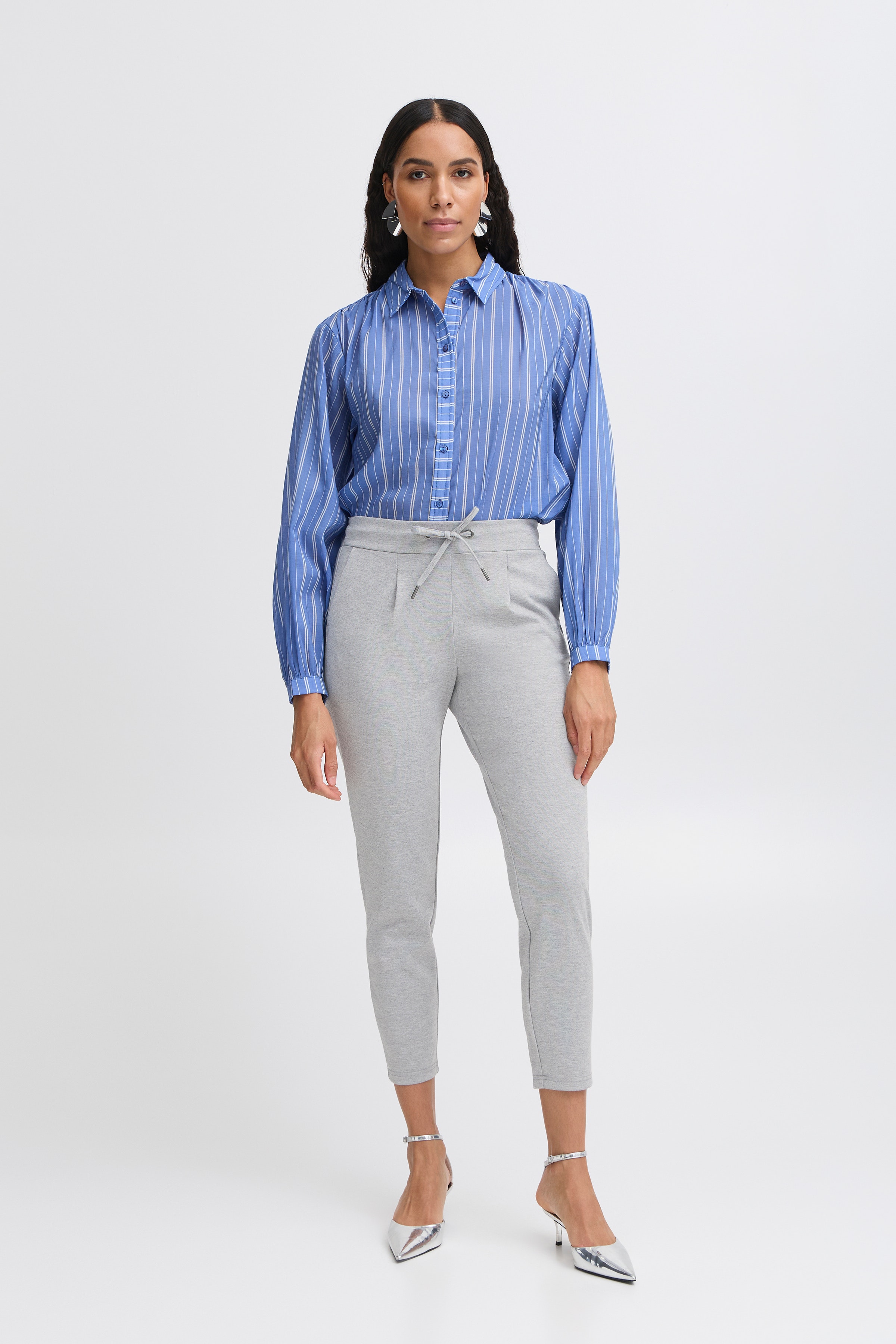 BYRizetta Trousers LOOKBOOK FRONT 20803903-200454