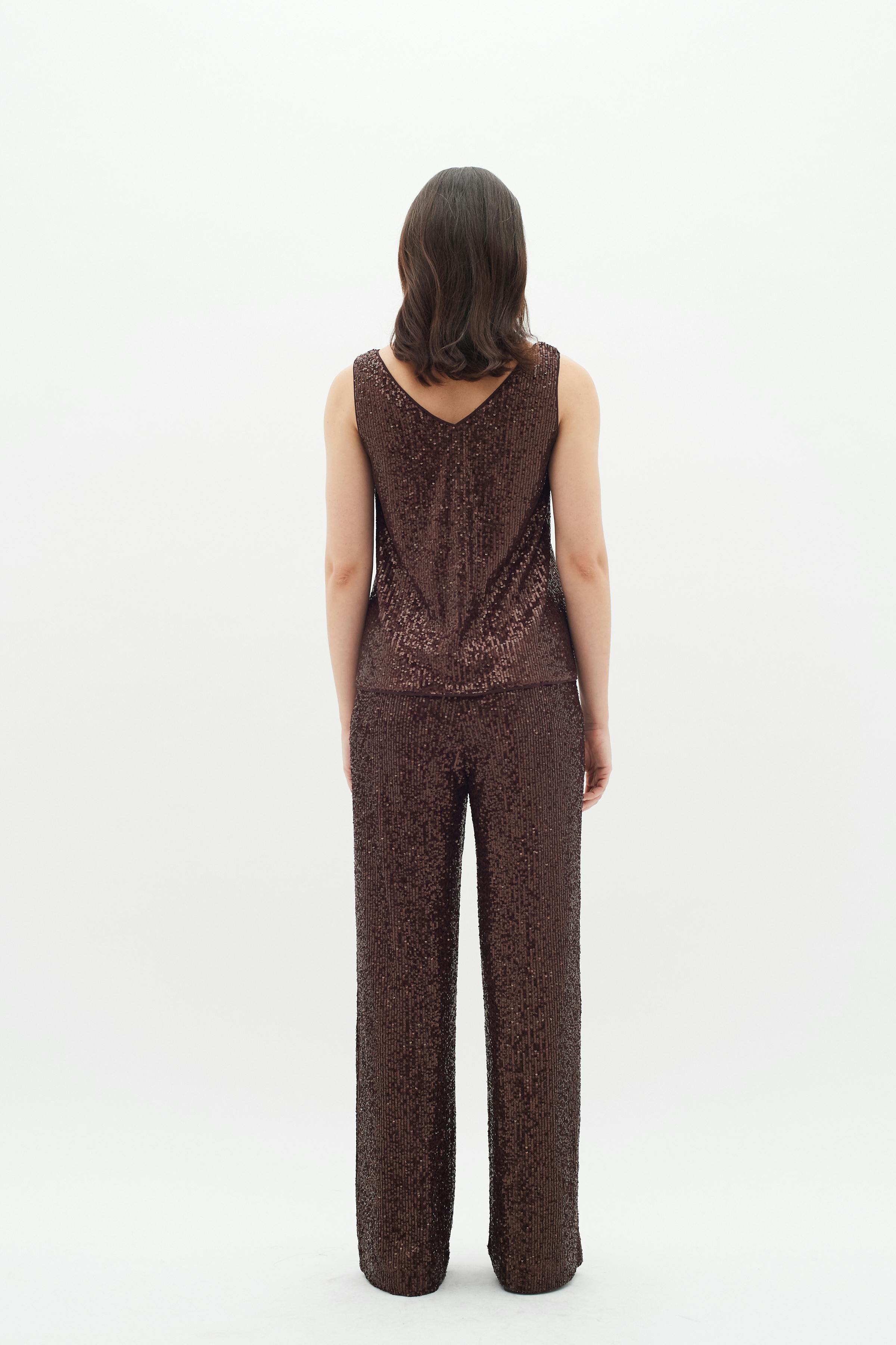 BarbaraIW Sequin Trousers LOOKBOOK FRONT 30110081-191518