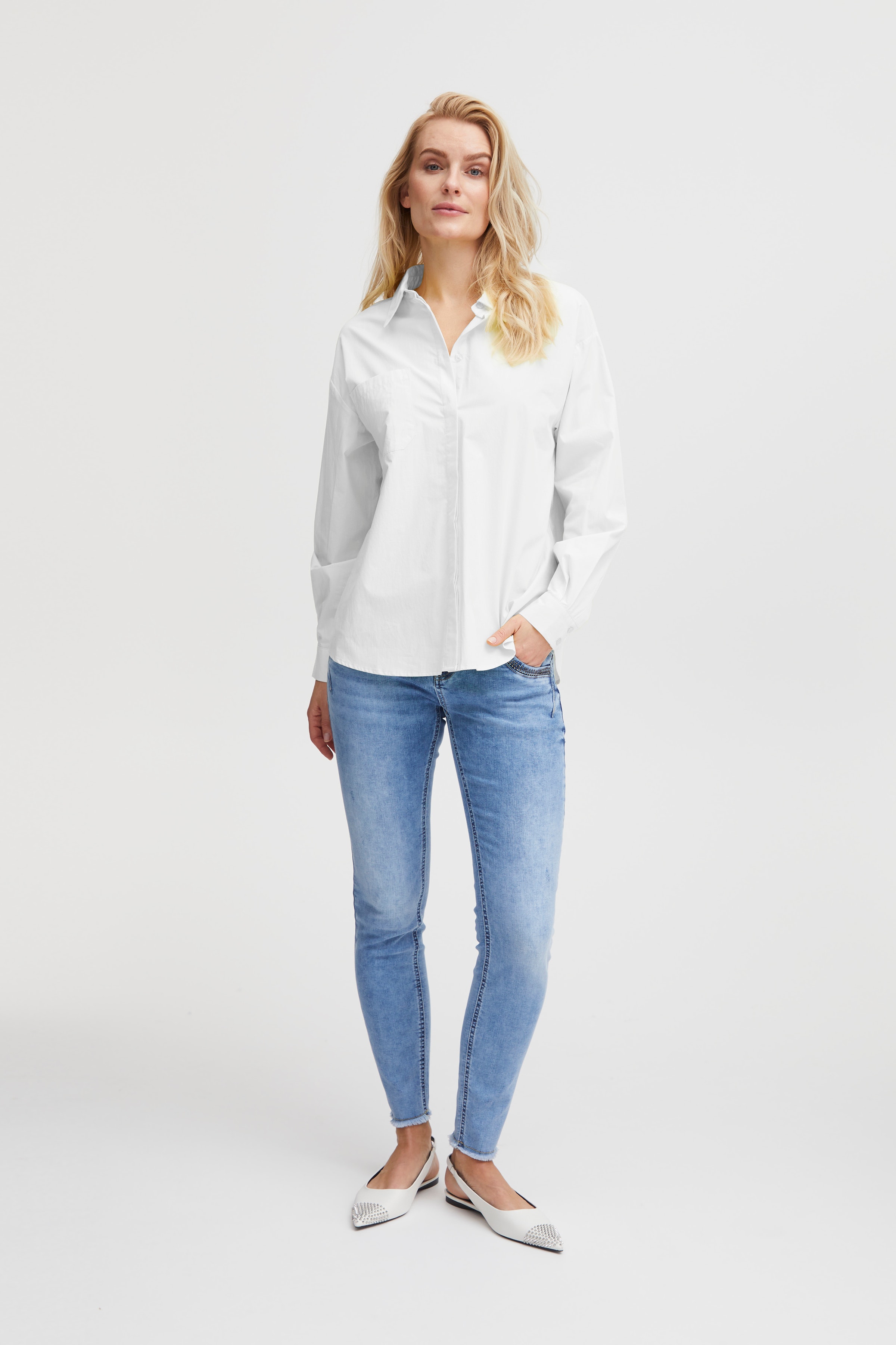 PXJULLE Skjorte LOOKBOOK FRONT 50207801-114800