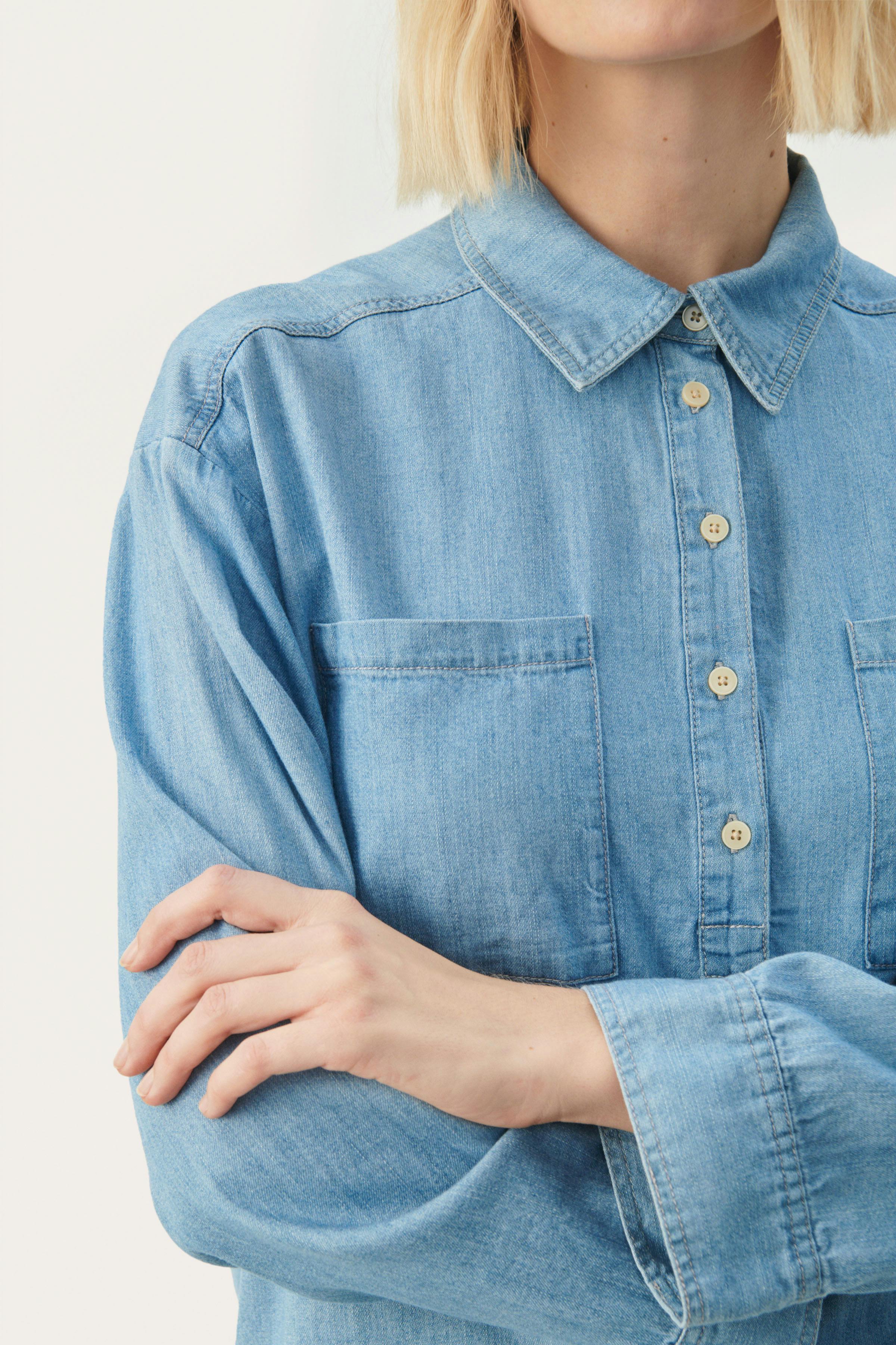 EmmarosePW Denim shirt LOOKBOOK DETAIL 30308398-300146