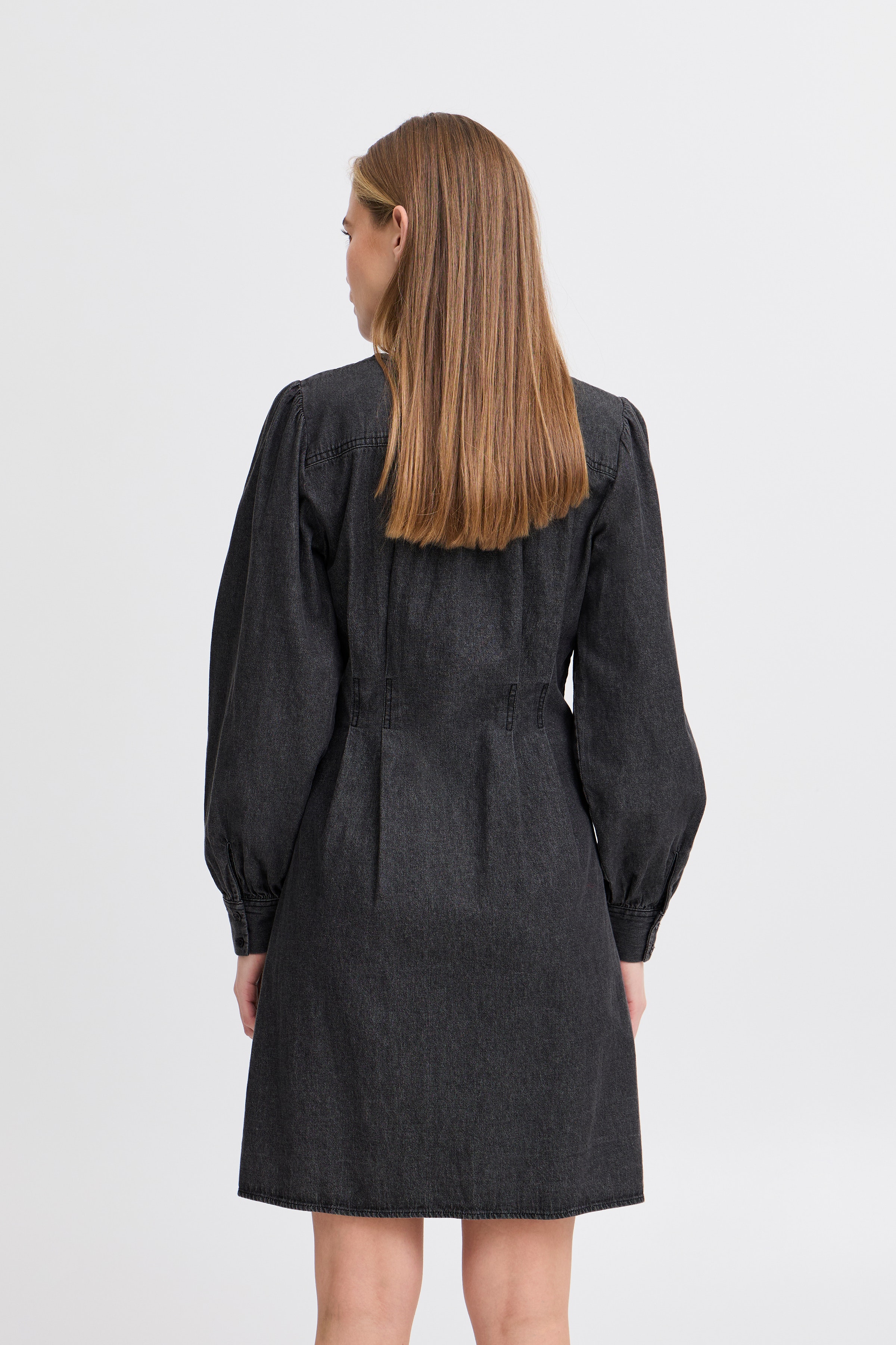IHARCHER Denim kjole LOOKBOOK BACK 20122617-200341