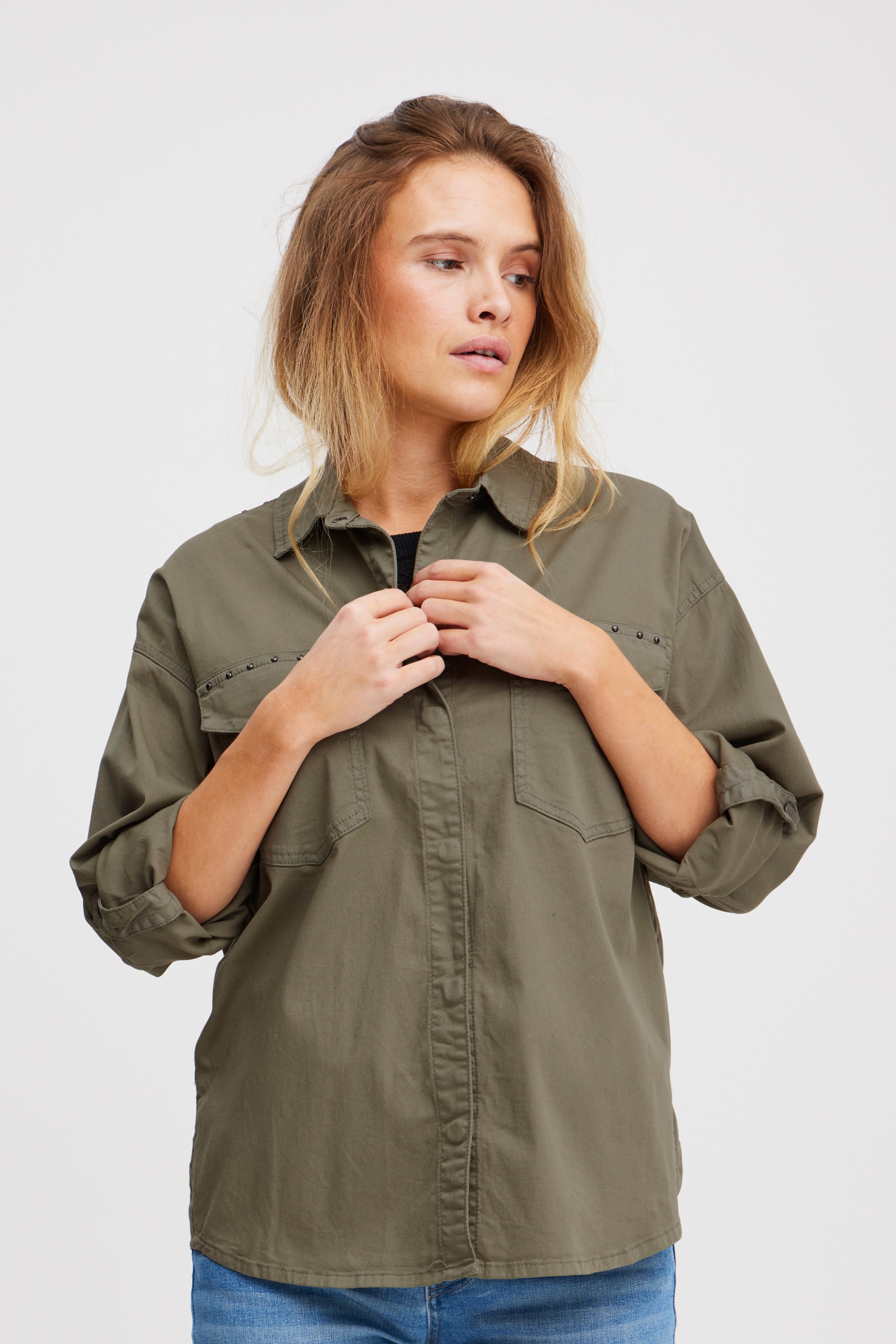 PZVALENTINA Skjorte LOOKBOOK FRONT 50208073-180312