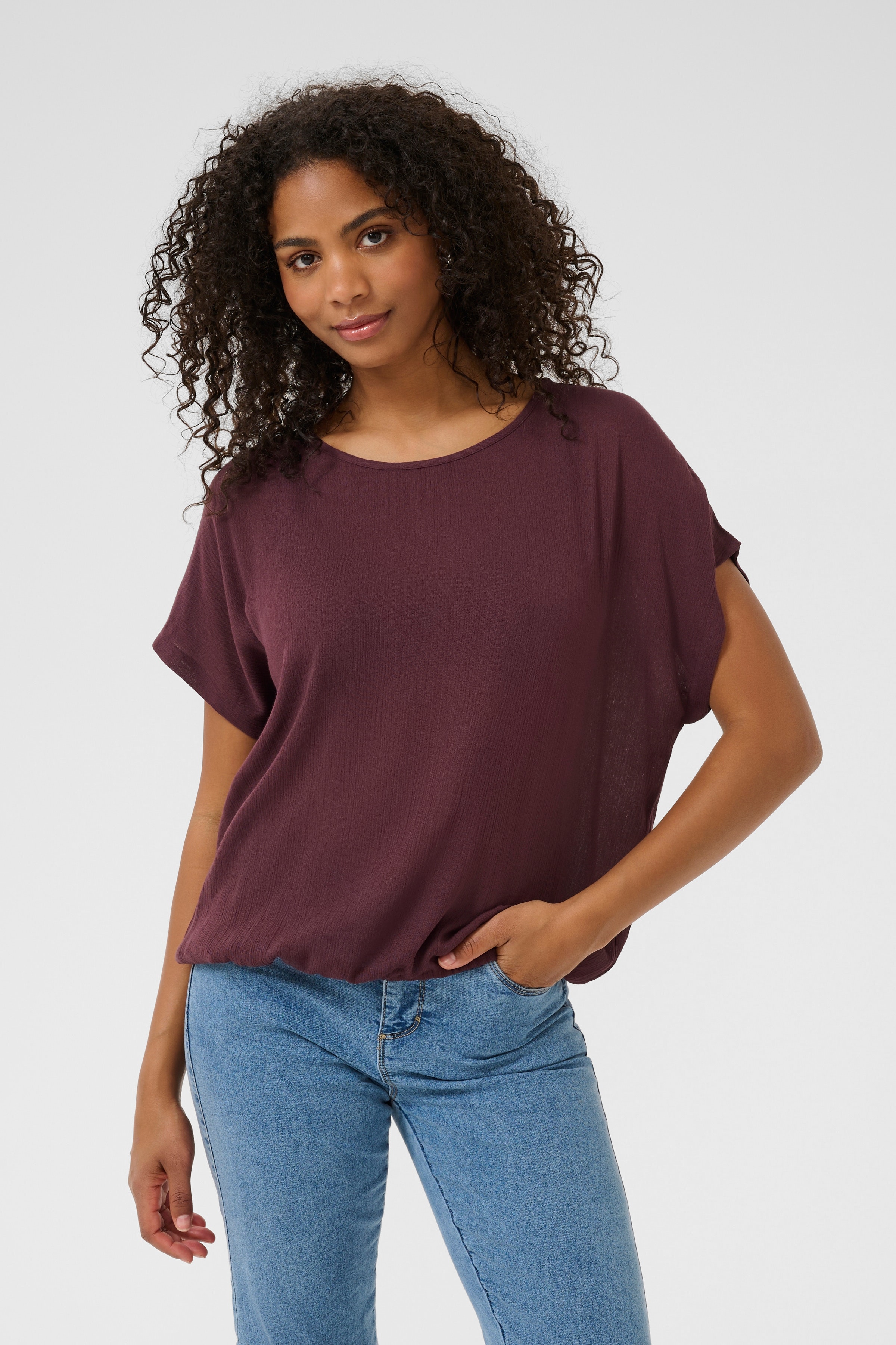 KAamber Bluse LOOKBOOK FRONT 10500781-191619