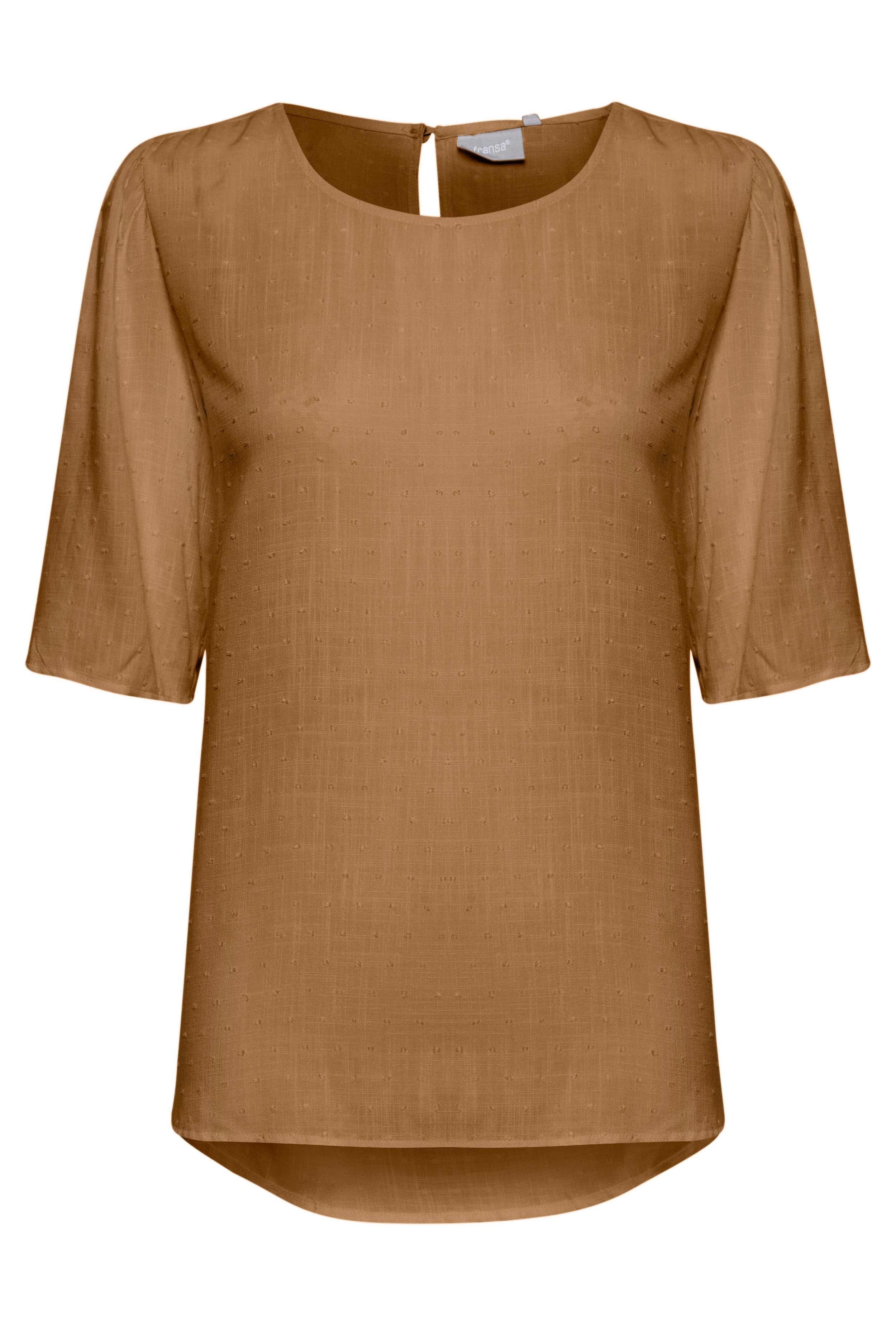 Blouse with short sleeve PACK FRONT 20609829-171327