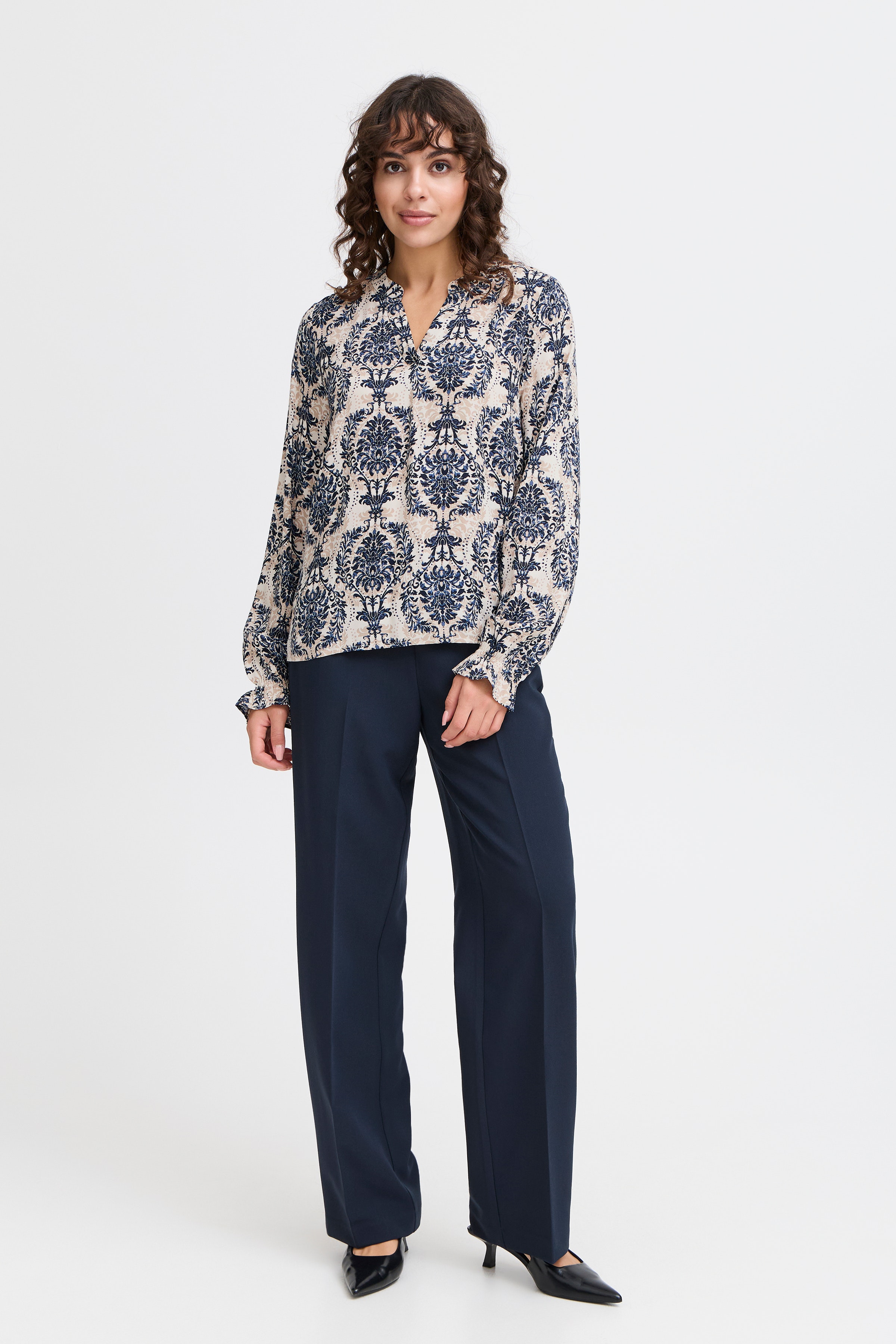 FRFLOWY Bluse LOOKBOOK FRONT 20614106-204124