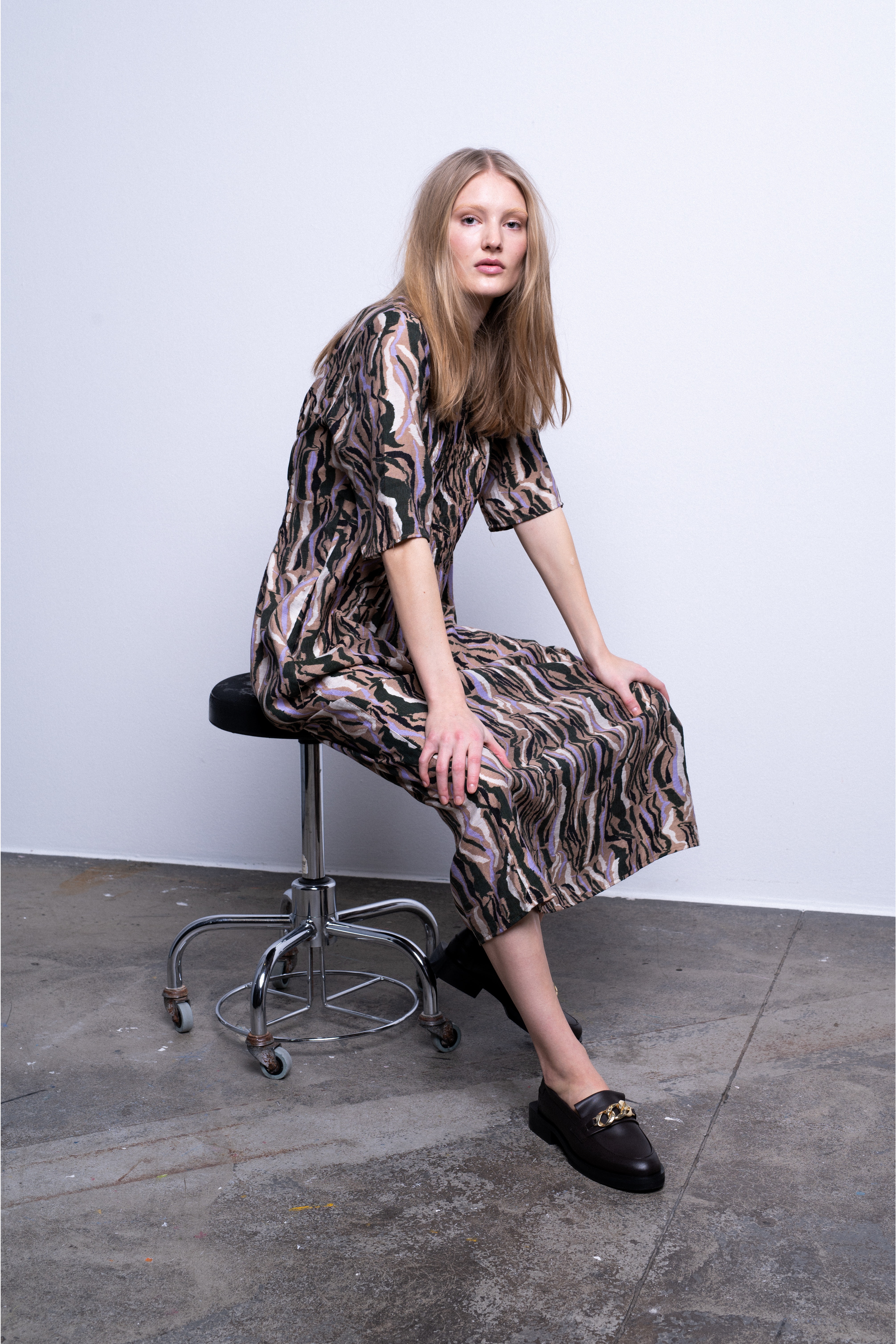 IXJEANNI Kjole LOOKBOOK FRONT 20119884-202534