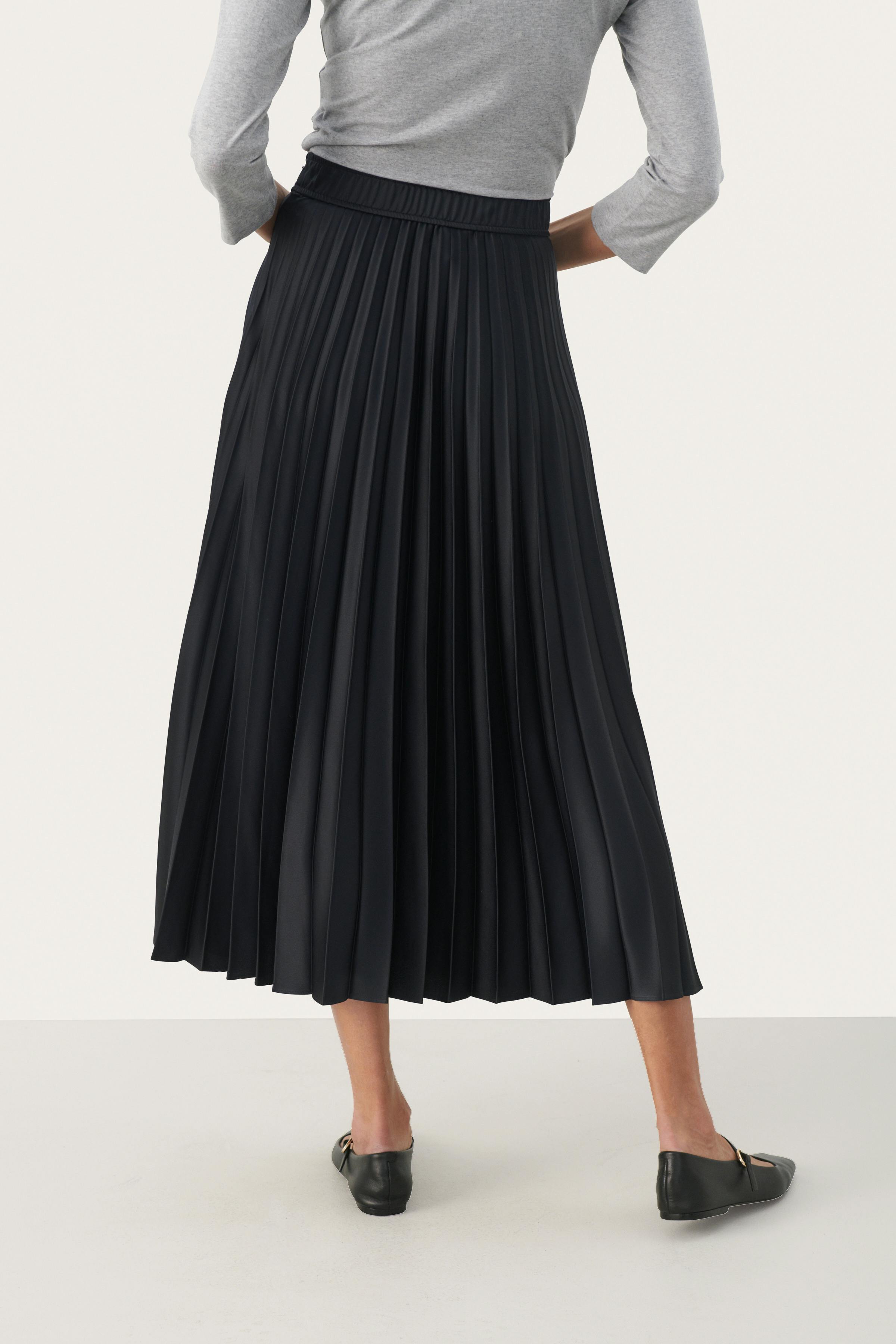 VenedaPW Long pleated skirt LOOKBOOK BACK 30309138-194013