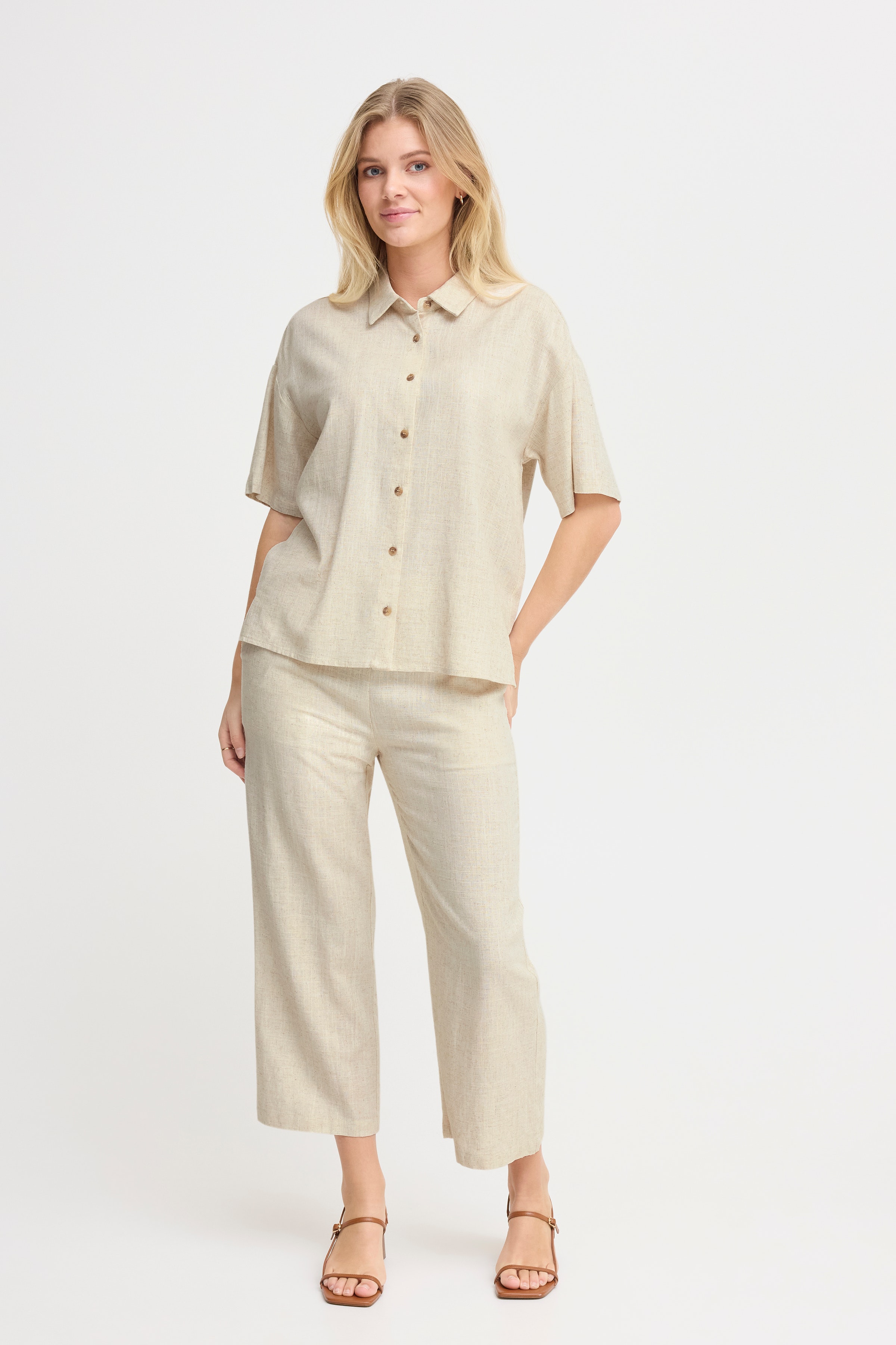 FRJUNA Overhemd LOOKBOOK FRONT 20616092-1309051