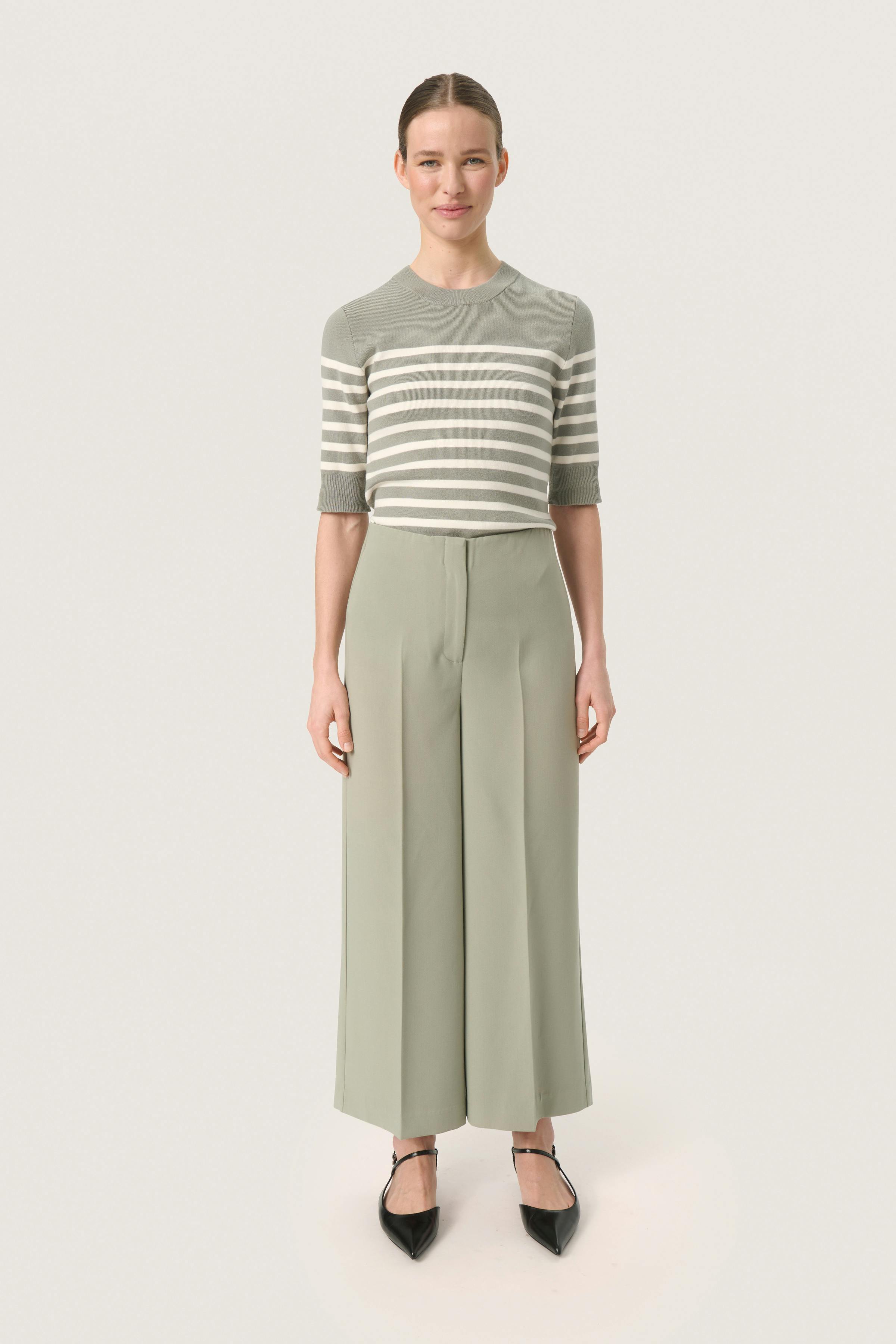 SLCorinne Cropped Bukser LOOKBOOK FRONT 30407013-176206