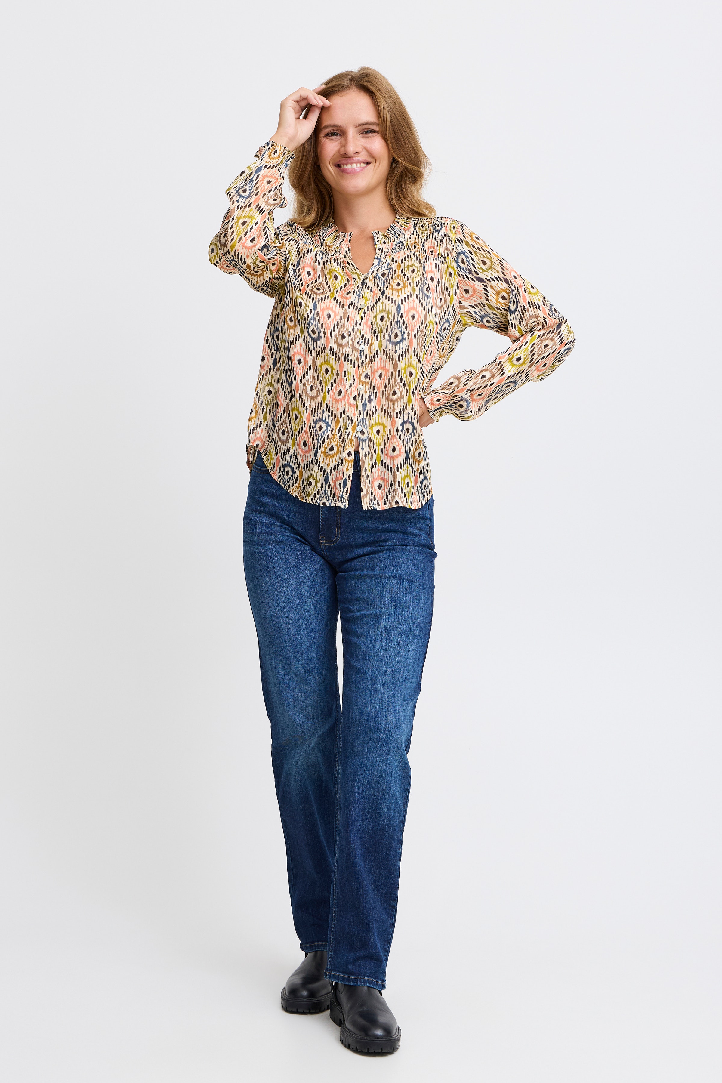 PXSAGA skjorte LOOKBOOK FRONT 50208909-204693