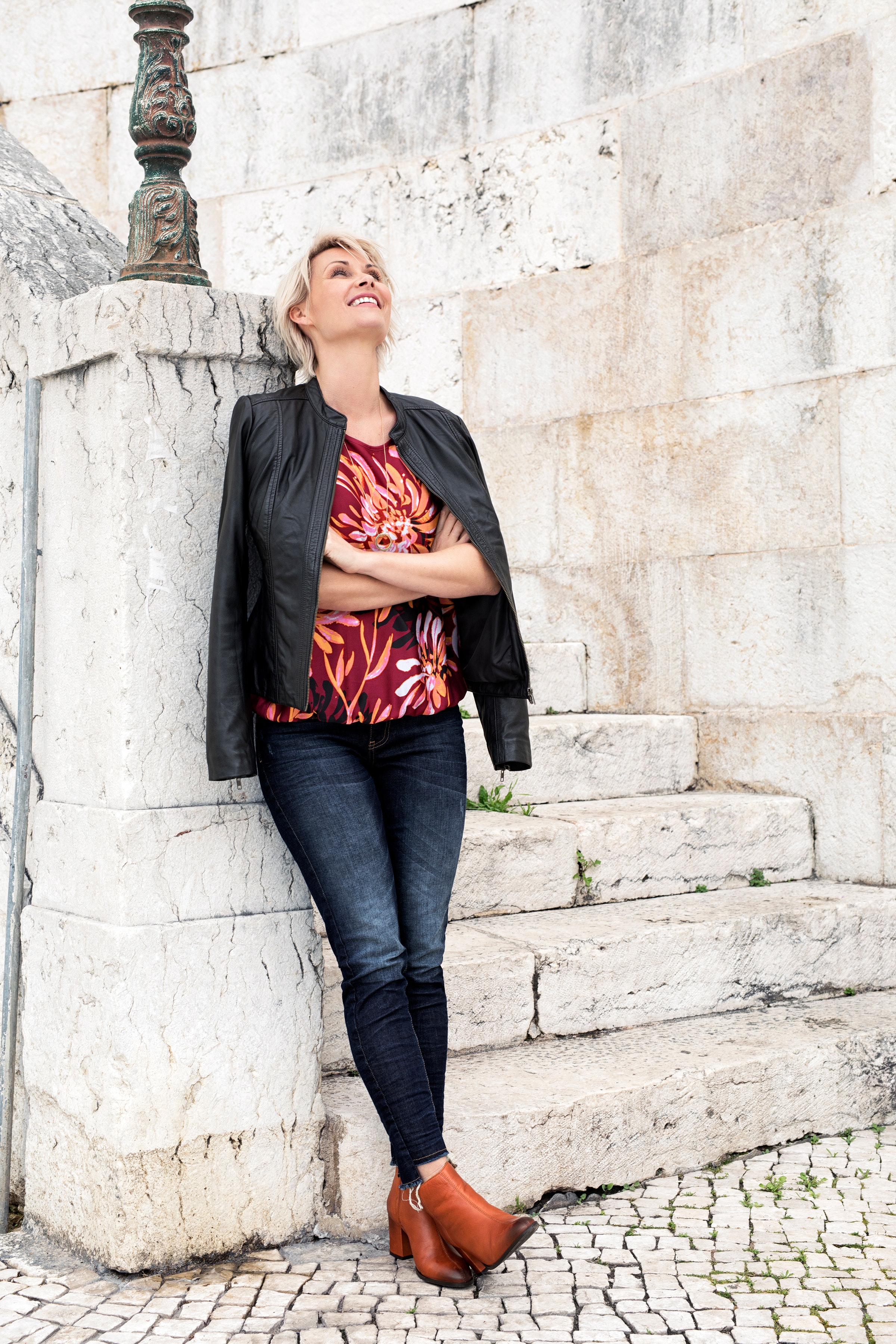 Blouse met korte mouwen LOCATION NONE 40102598-4008610