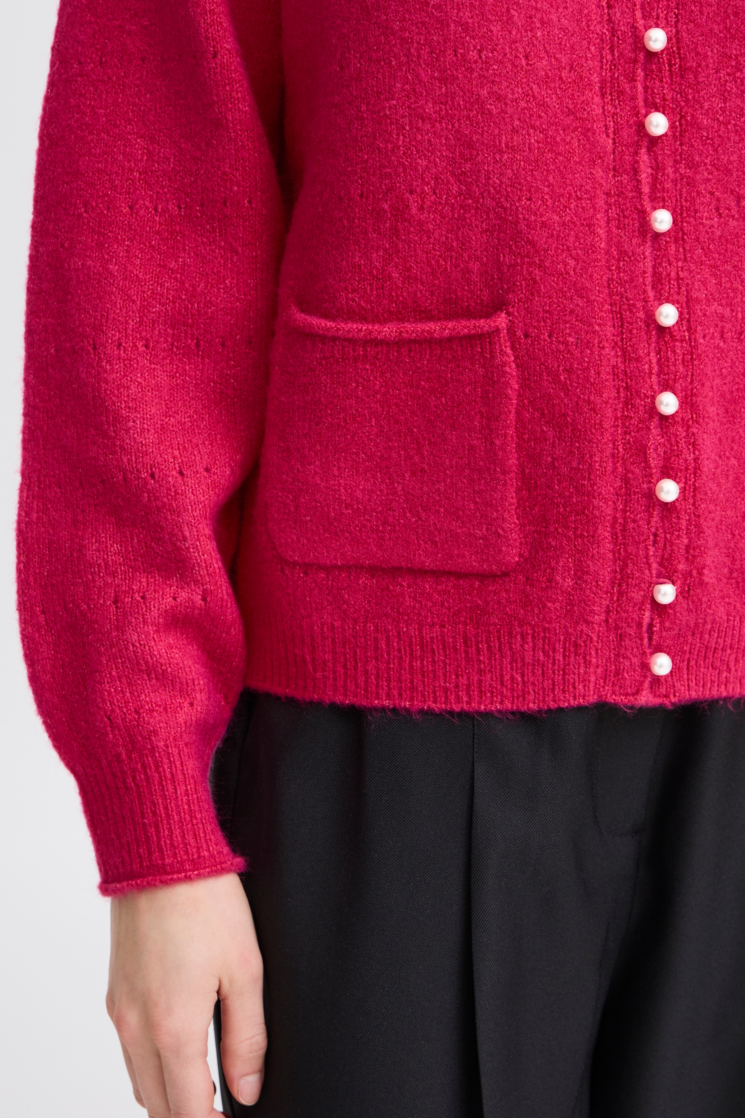 IHBANISE Strikket cardigan LOOKBOOK DETAIL 20122586-172034