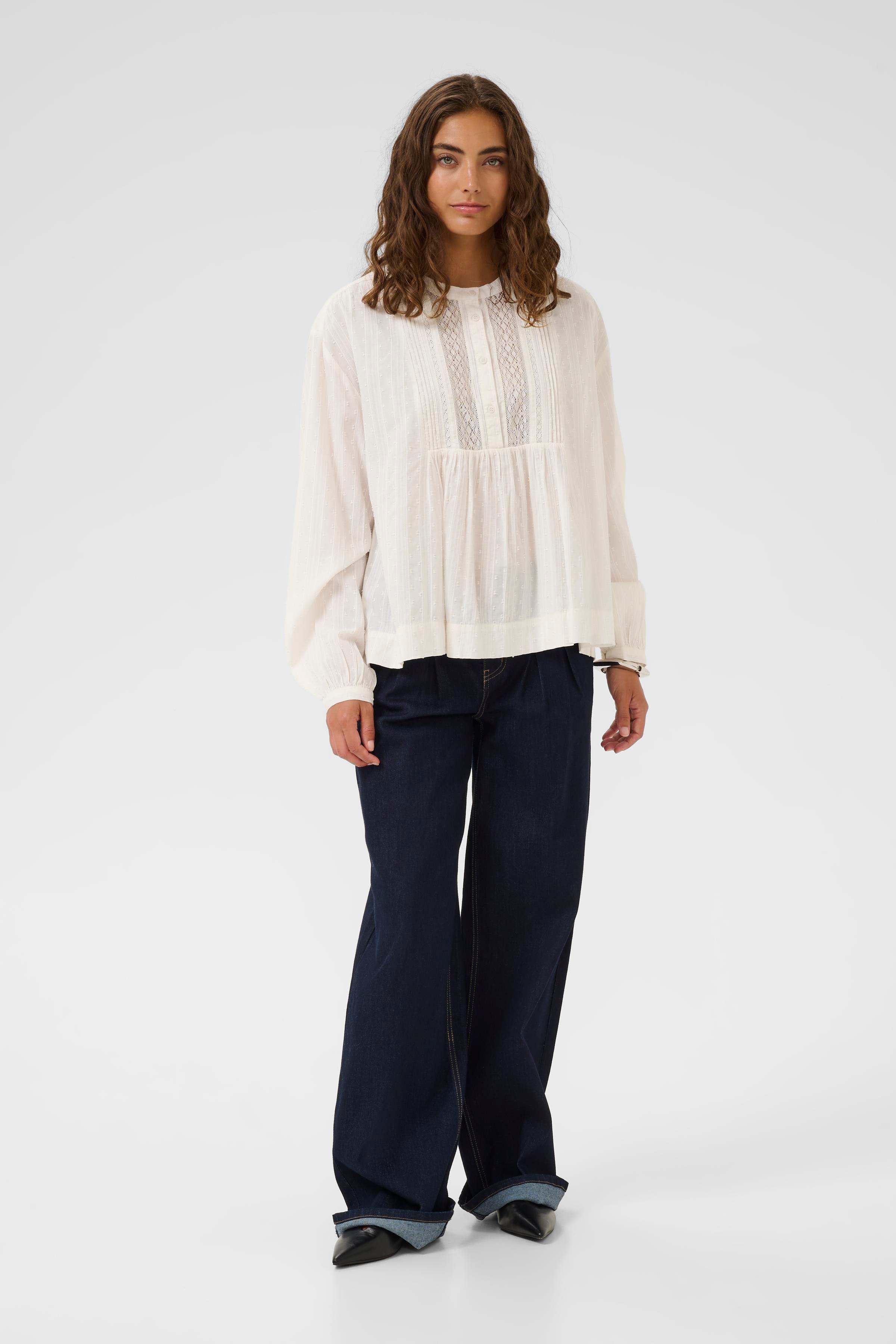 CUbirna Bluse LOOKBOOK FRONT 50112666-500013