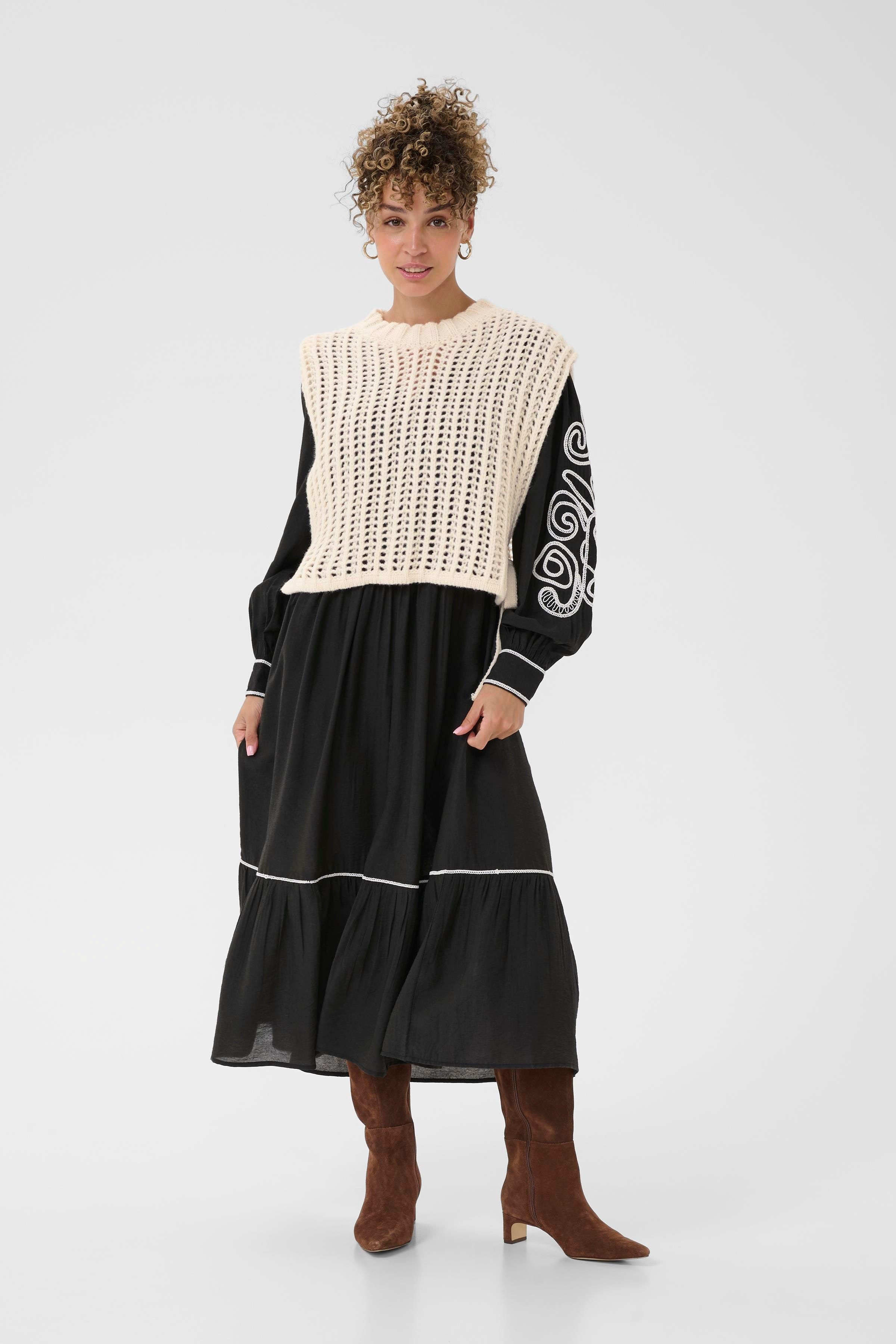 CRWullie Strikket vest LOOKBOOK FRONT 10614719-110701