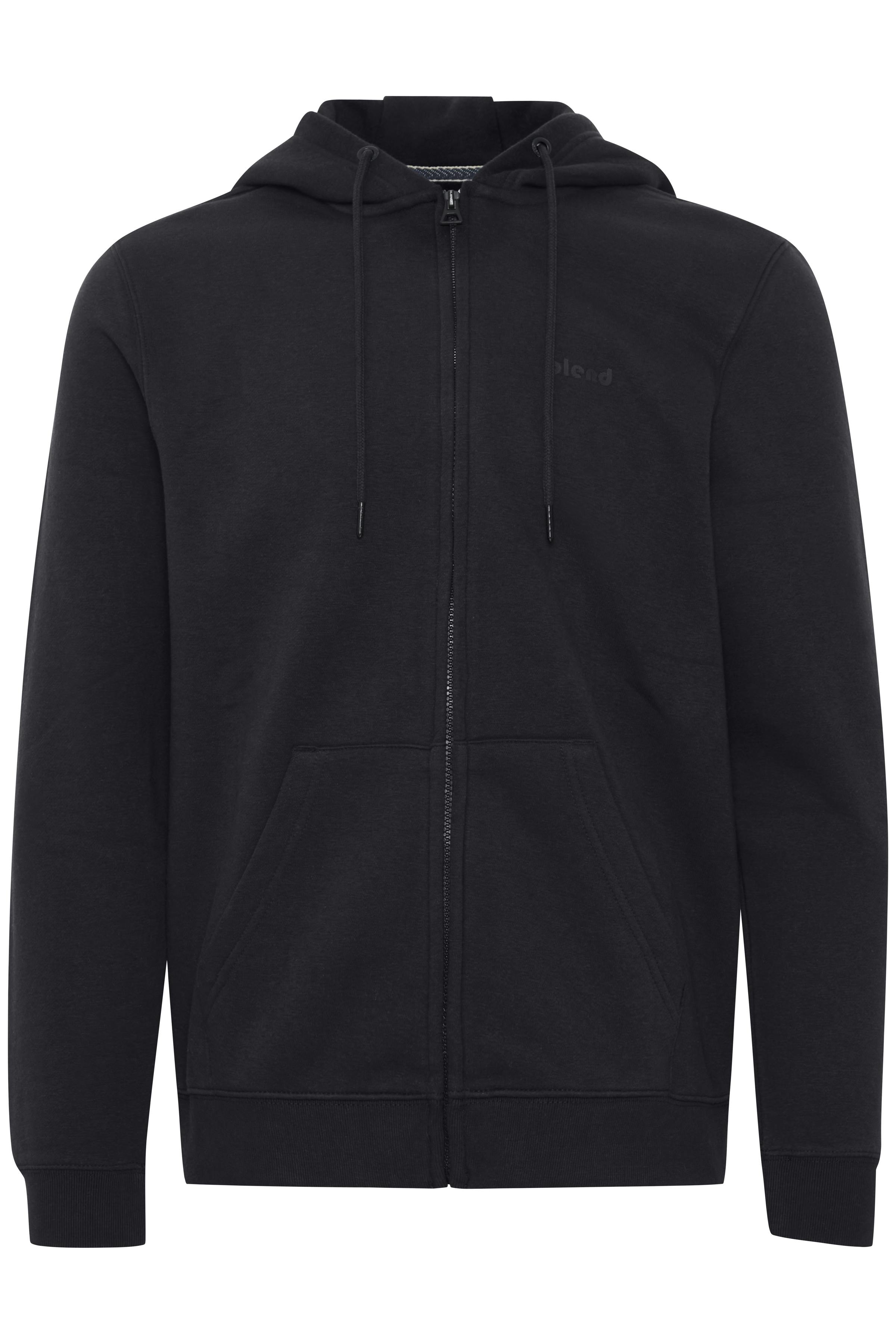 Hoodie med glidelås PACK FRONT 20714494-194007