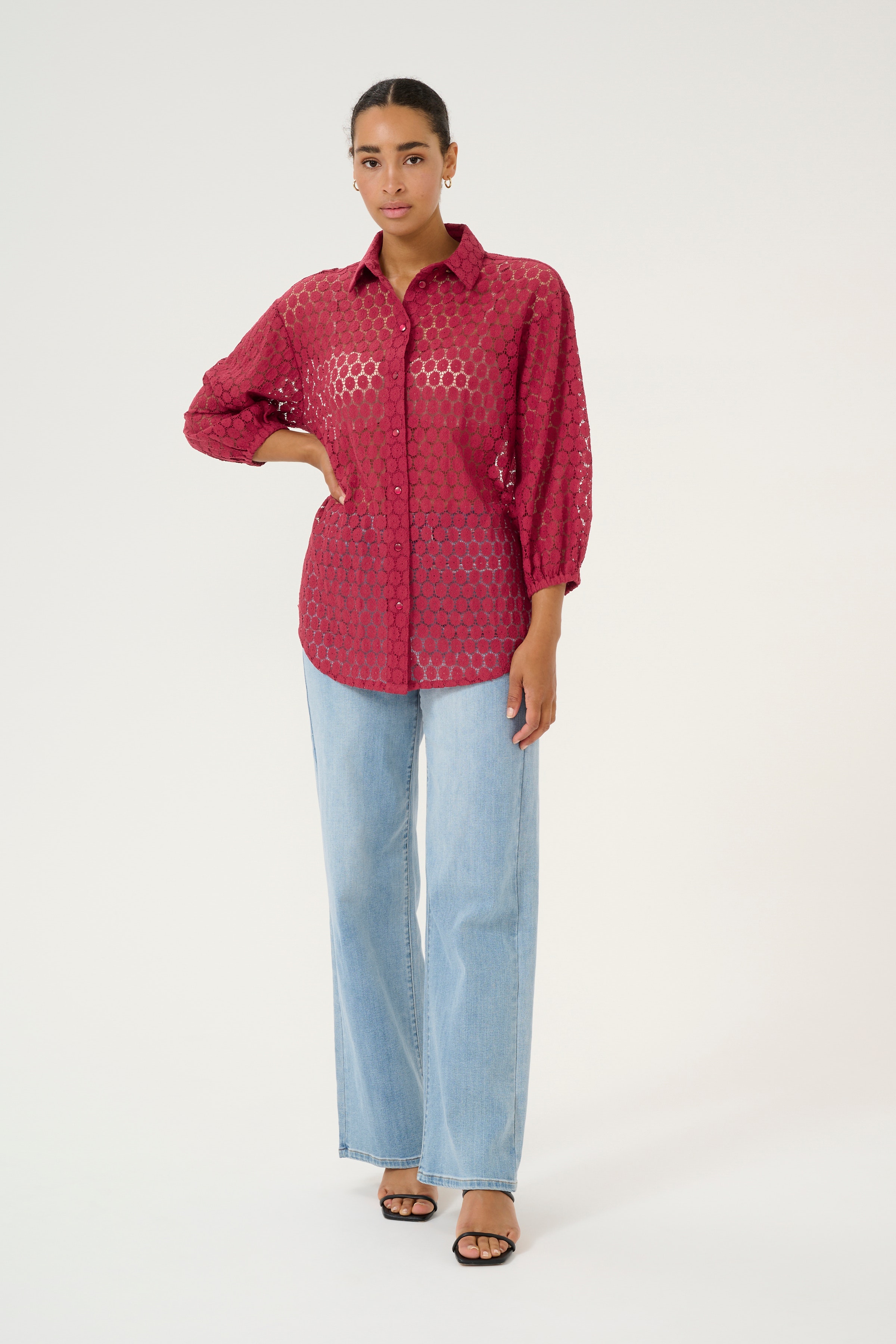 KAloren Blondeskjorte LOOKBOOK FRONT 10508509-191940