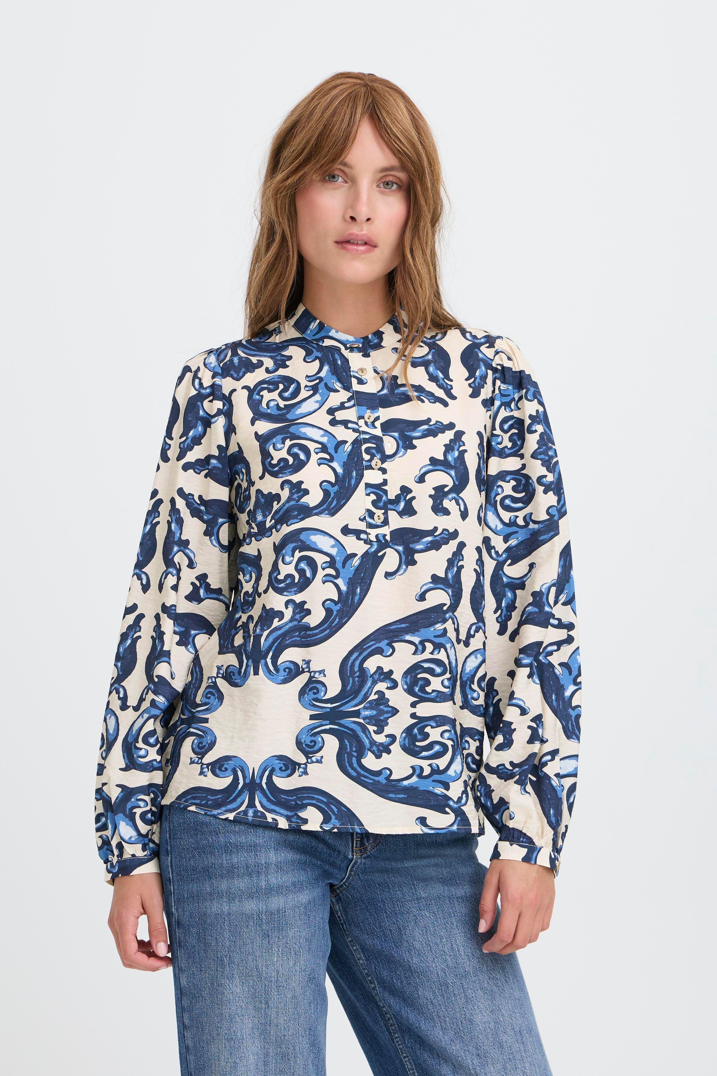 PZCARRIE Bluse LOOKBOOK FRONT 50210088-900001695
