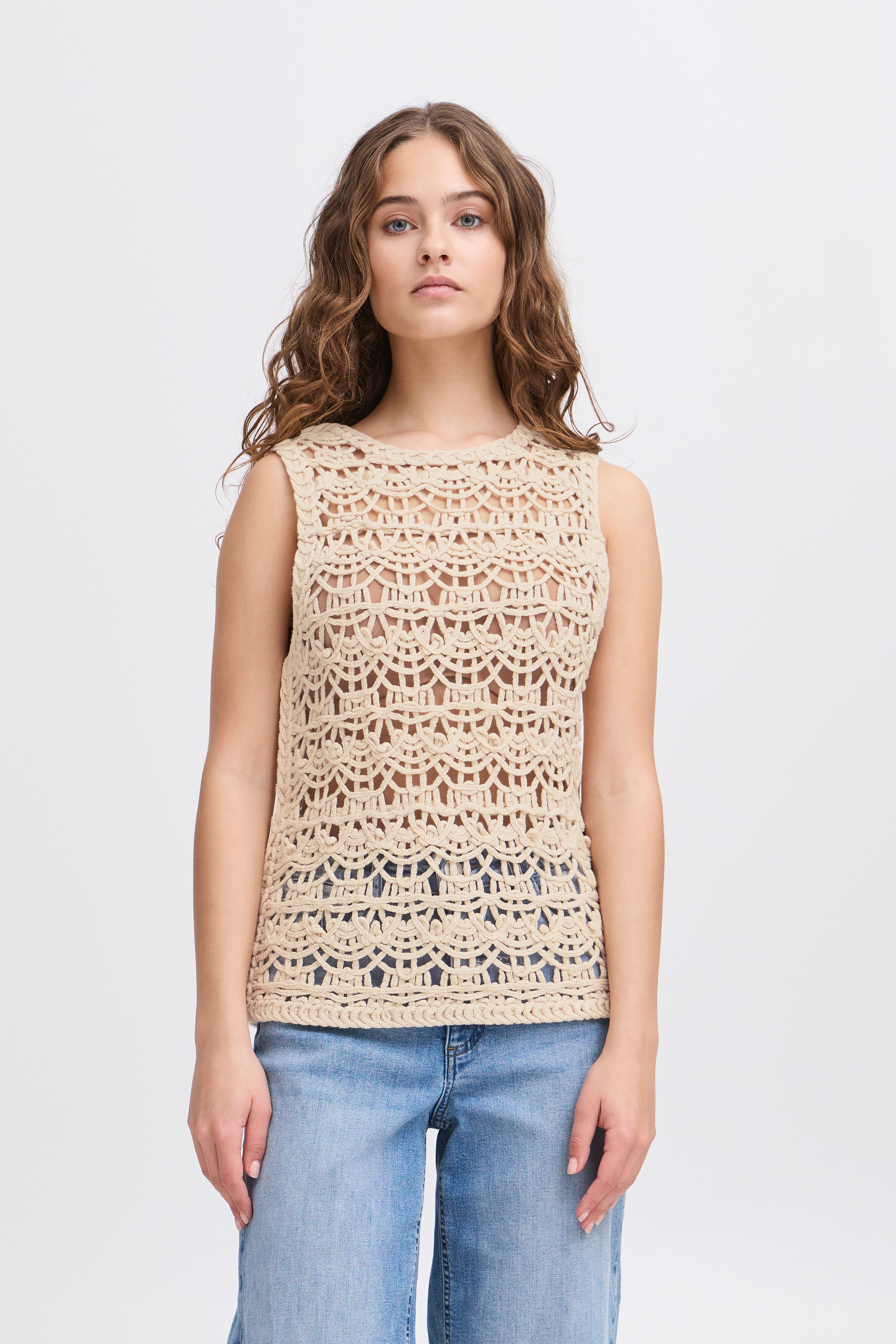 IHANPERS Strikket pullover LOOKBOOK FRONT 20122854-130907