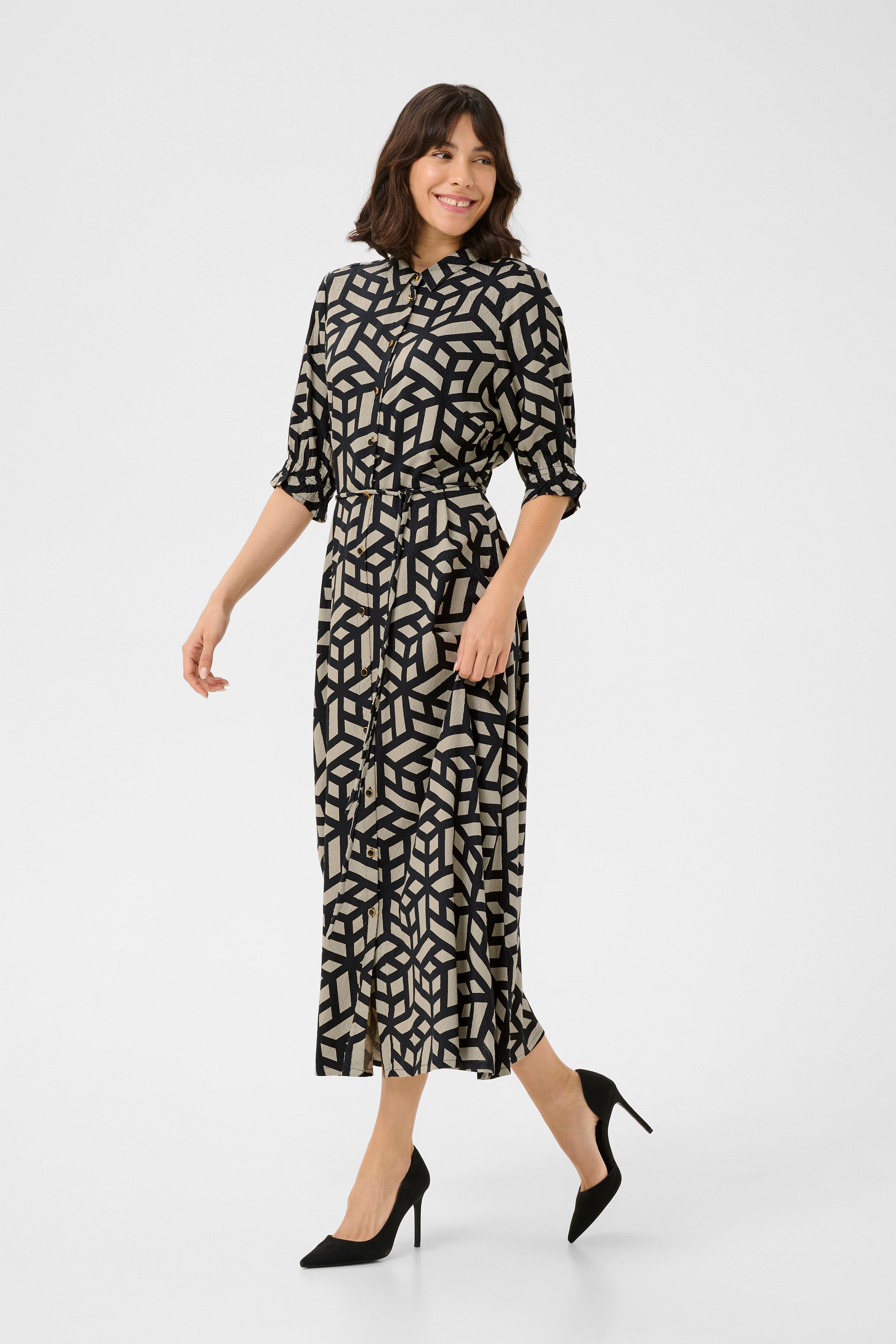 KAveronica Kjole LOOKBOOK FRONT 10510188-107809