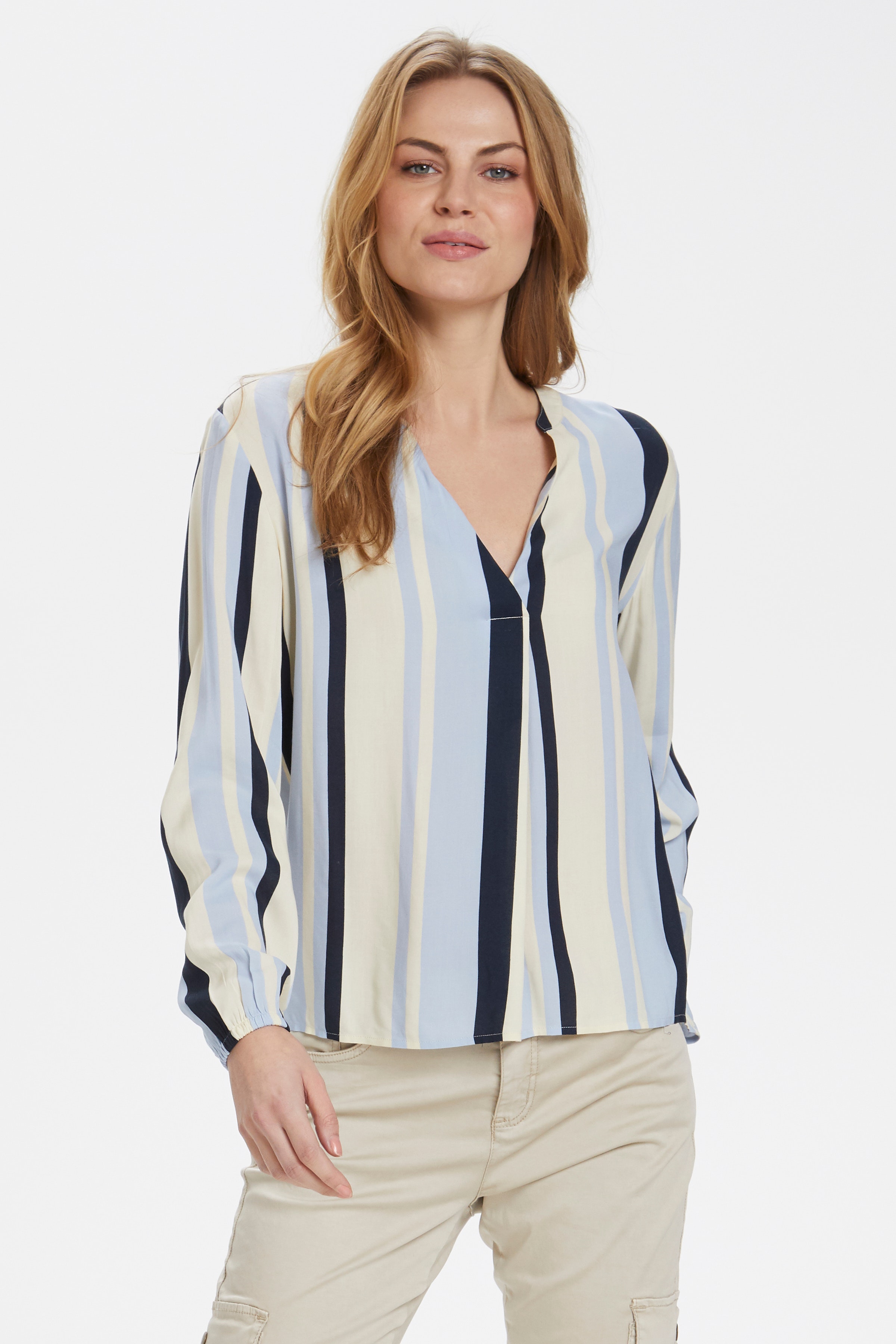 Langærmet bluse LOOKBOOK FRONT 20807462-80033