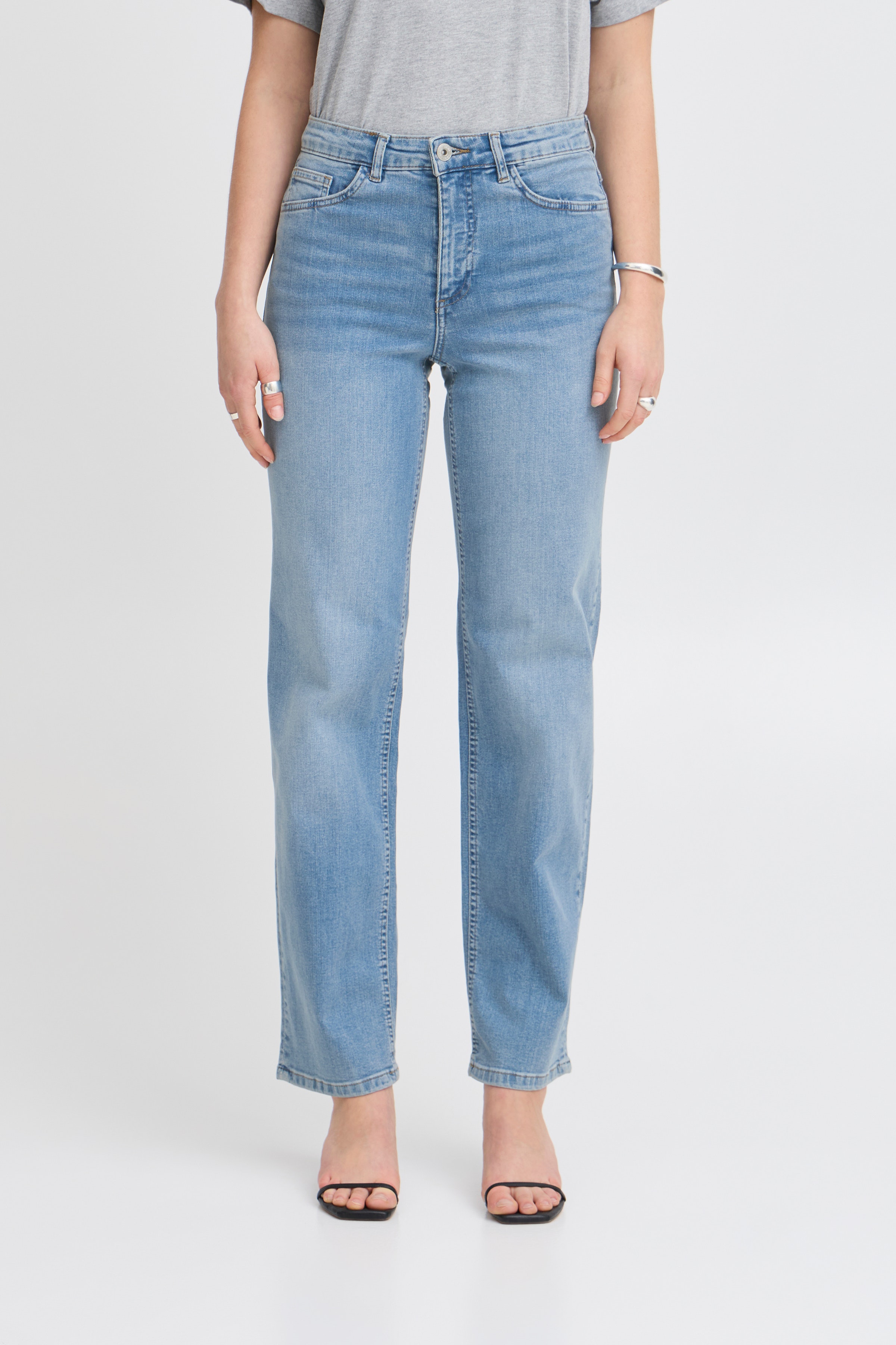 IHTWIGGY STRAIGHT Jeans LOOKBOOK FRONT 20119128-19044