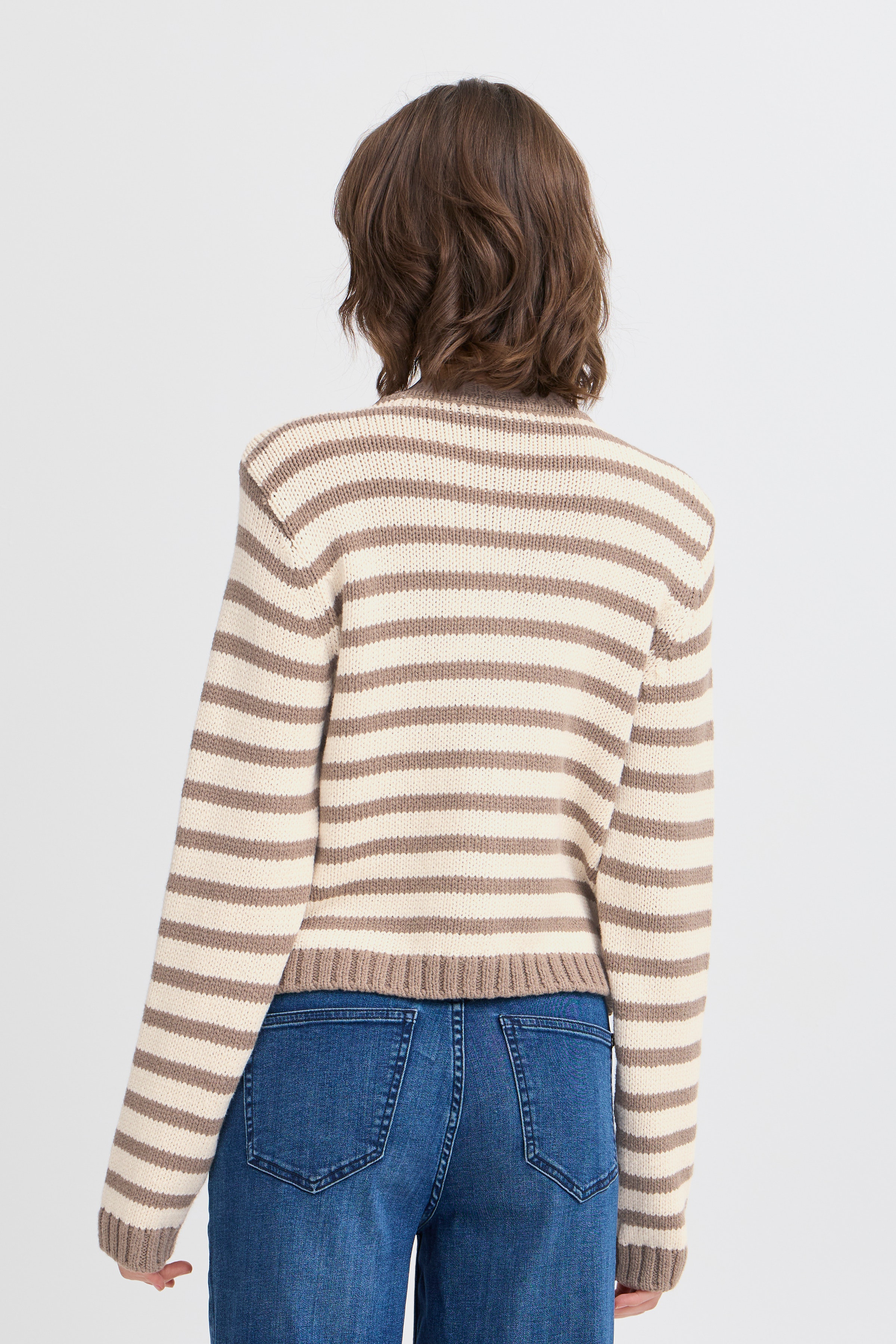 FRBELINDA CAR 1 Strikket cardigan LOOKBOOK BACK 20615113-204023