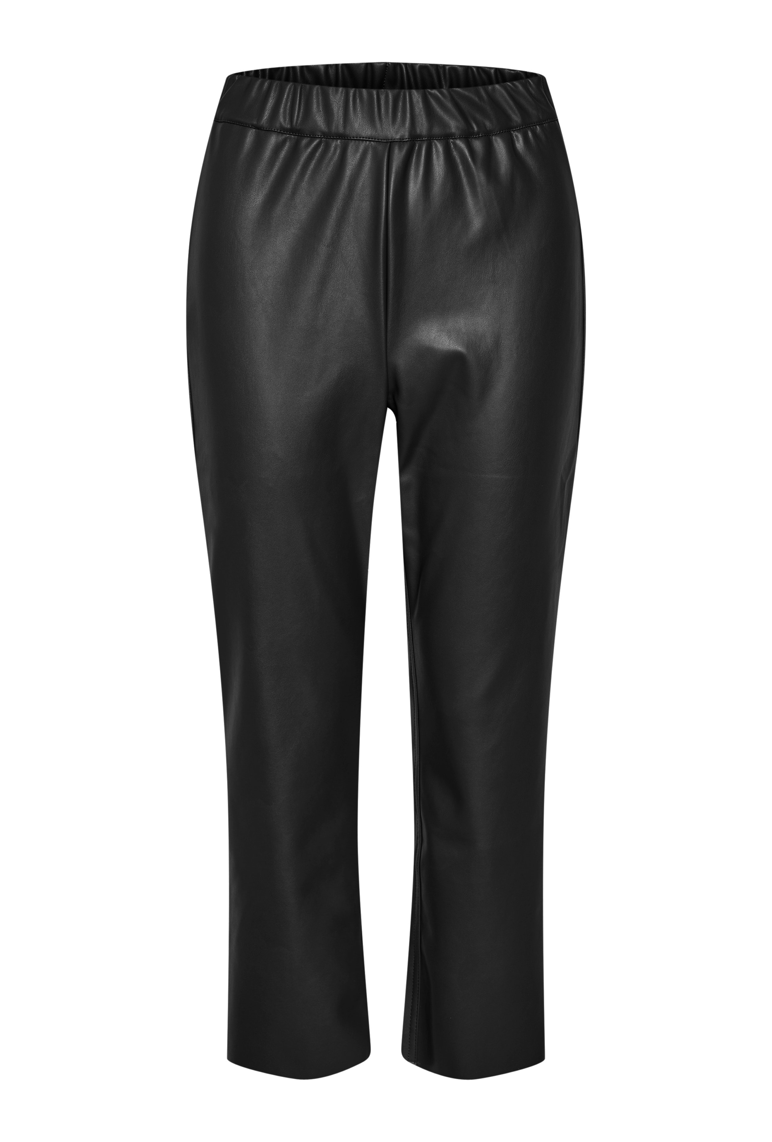 KAvirisa Fake Leather HW Pants Casual PACK FRONT 10505806-100121