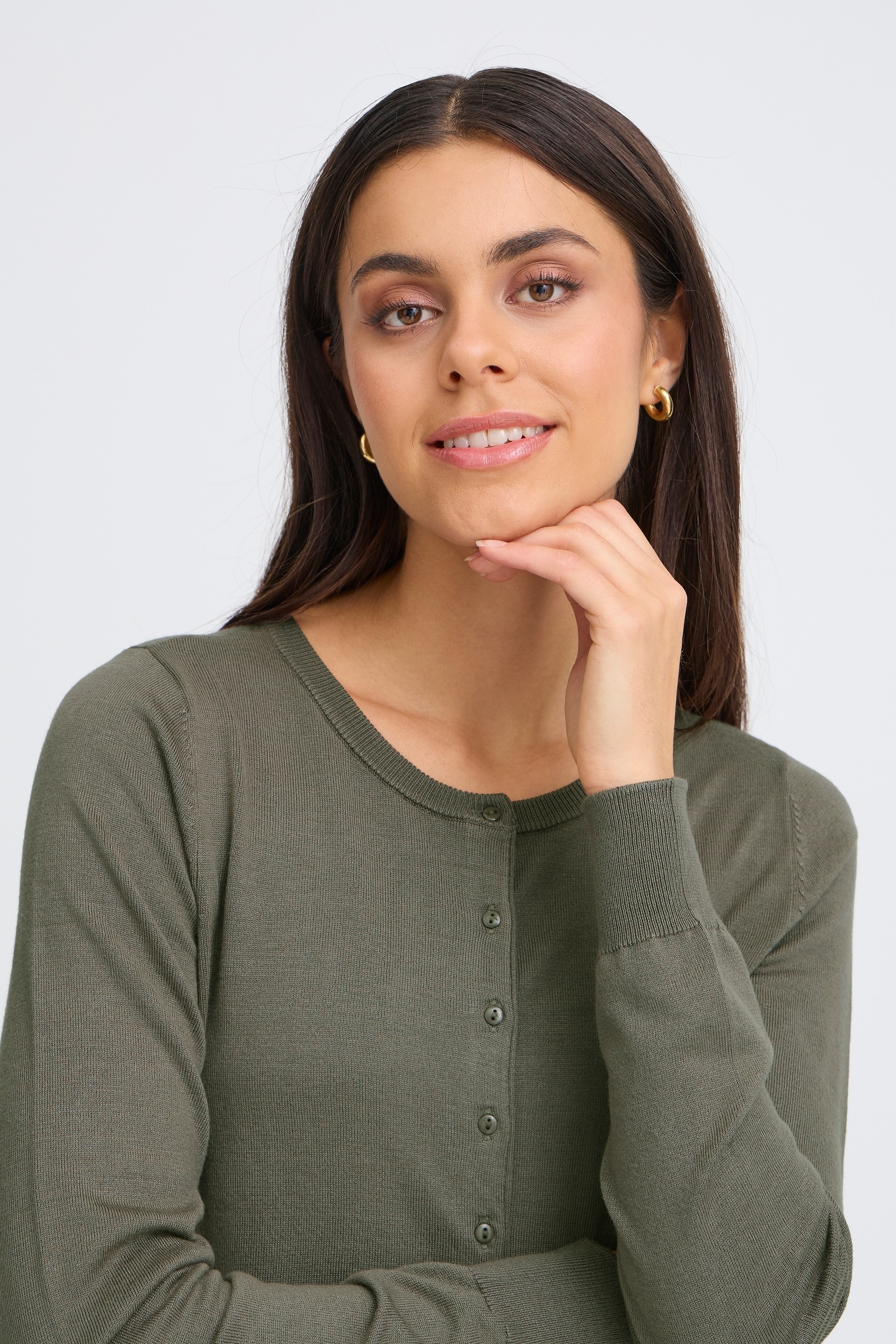 FRZUBASIC Cardigan LOOKBOOK DETAIL 20604187-180516