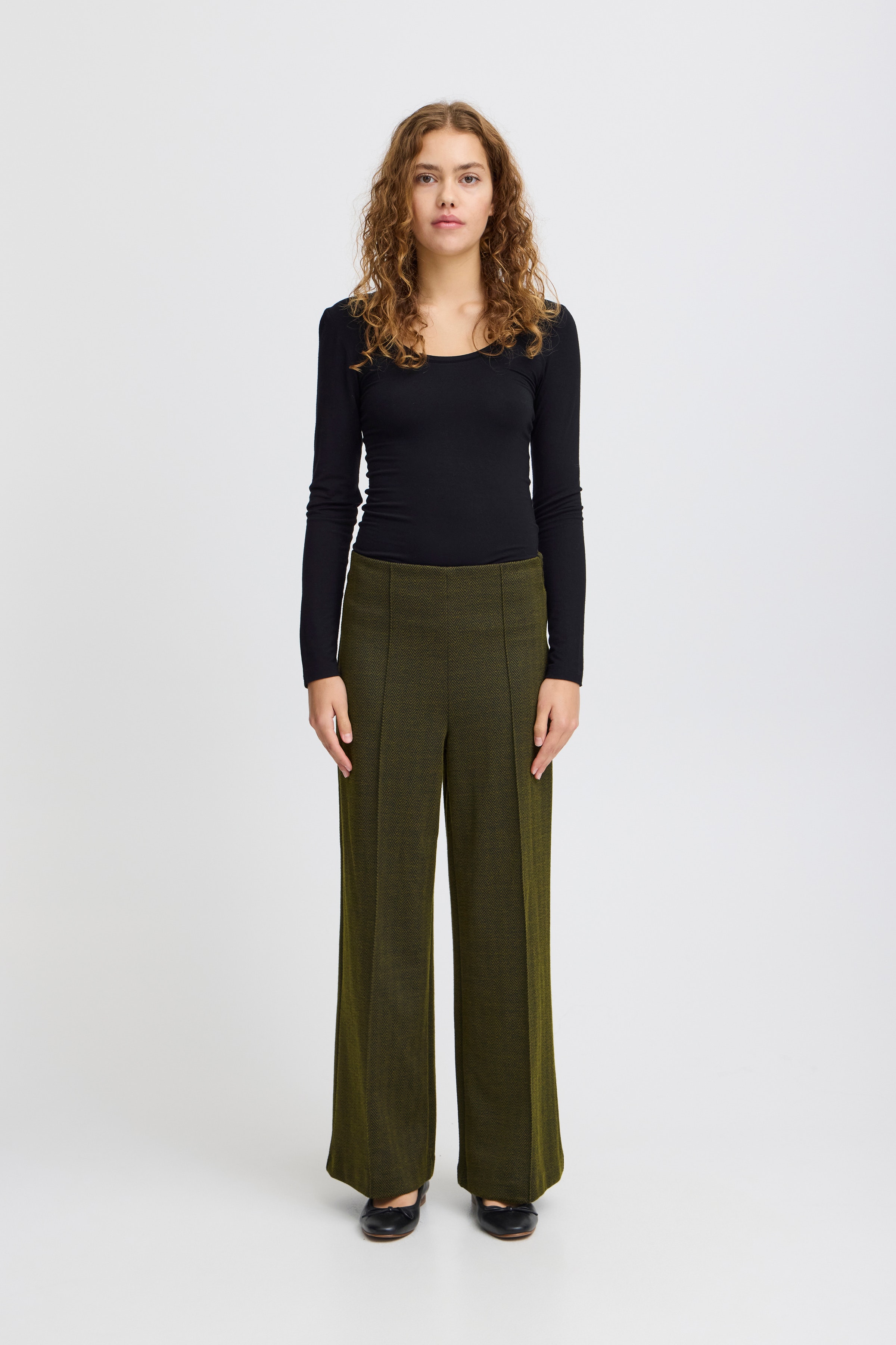 IHKATE JACQUARD Bukser LOOKBOOK FRONT 20121602-203618