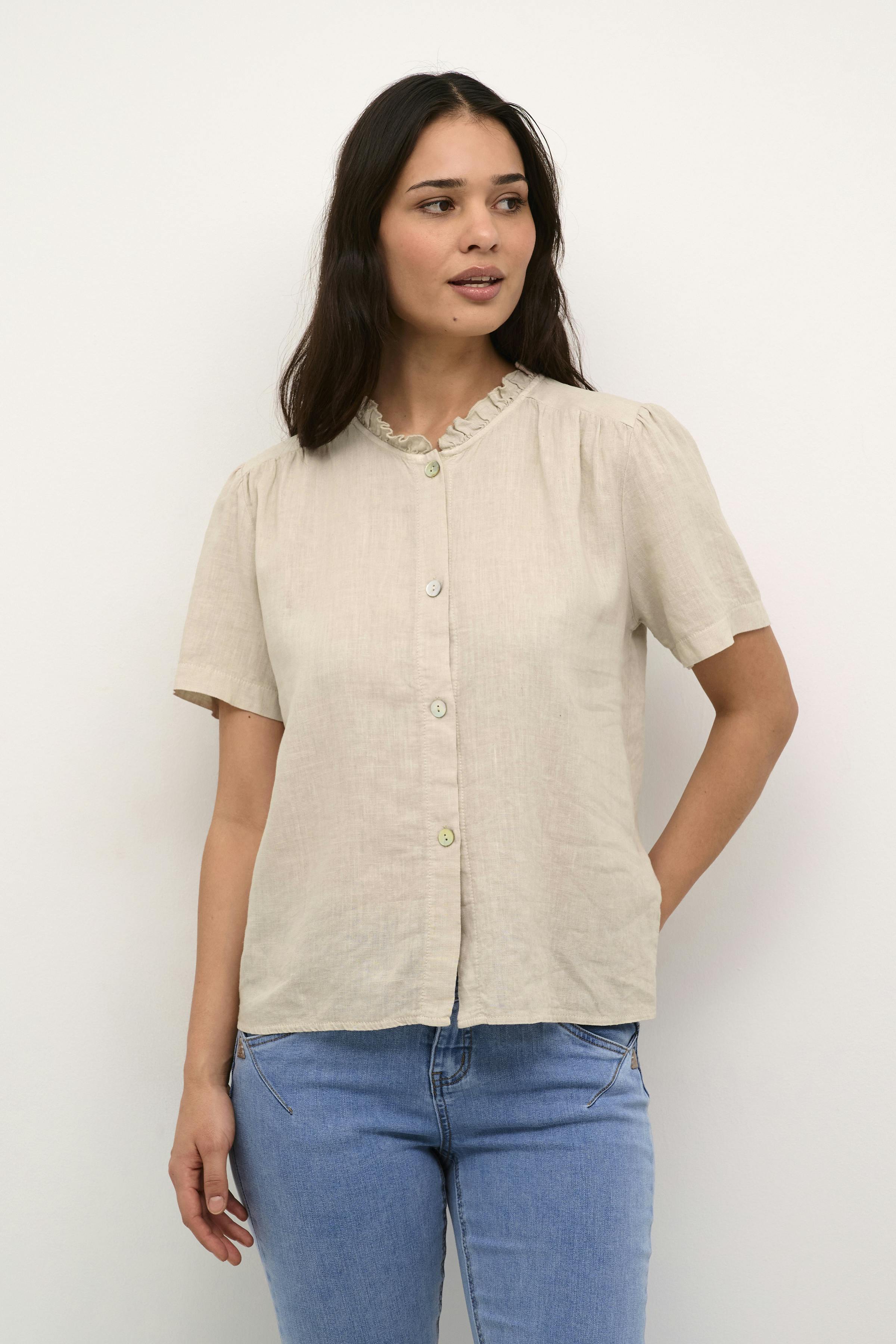 CRMellis Linnen blouse LOOKBOOK FRONT 10613194-104537