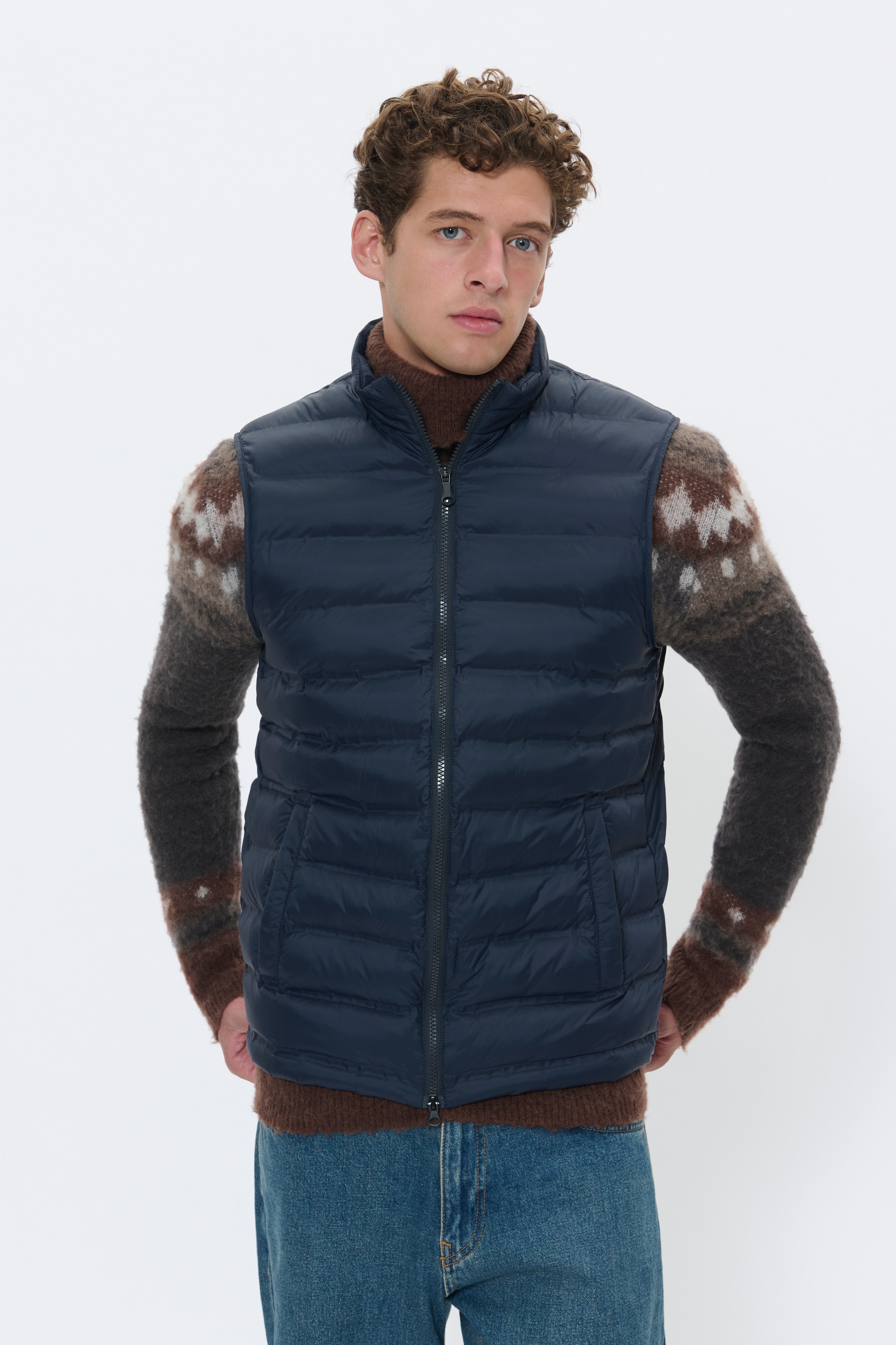 MAsalvatore quilted vest LOOKBOOK FRONT 30208154-194011