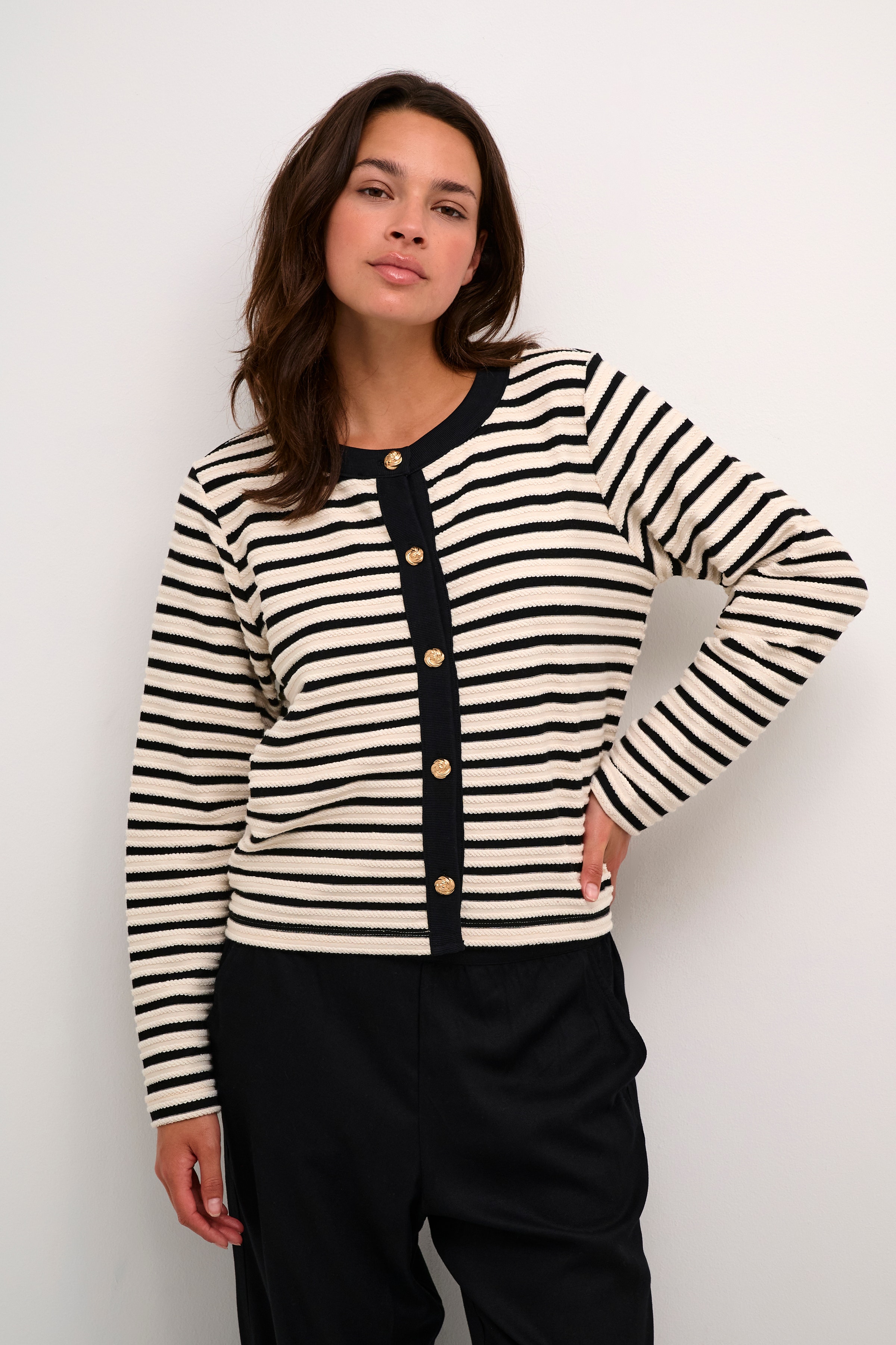 BPsabine Cardigan LOOKBOOK FRONT 10590801-106507B