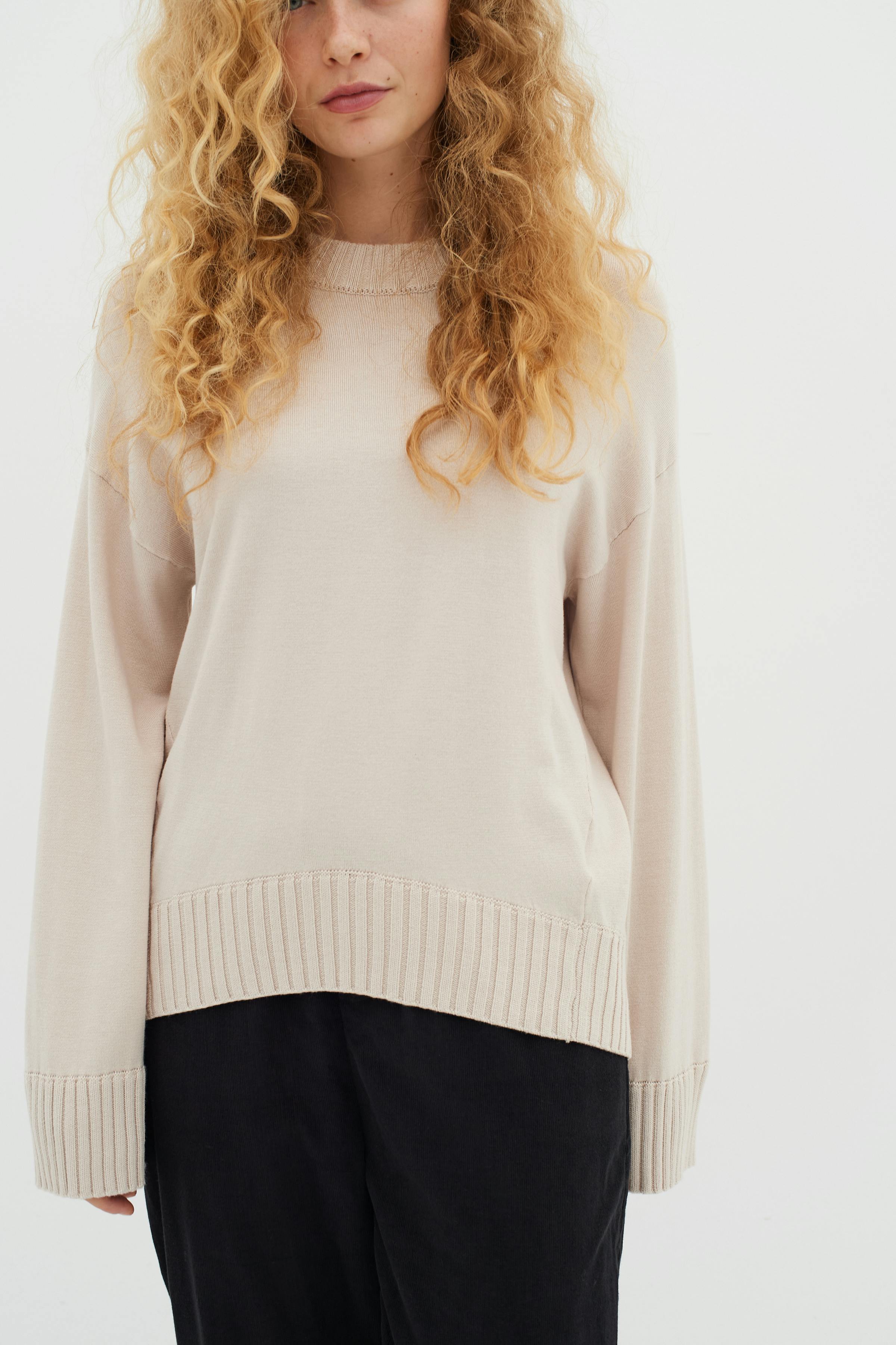 OrkideaIW Strickpullover LOOKBOOK FRONT 30108990-1304031