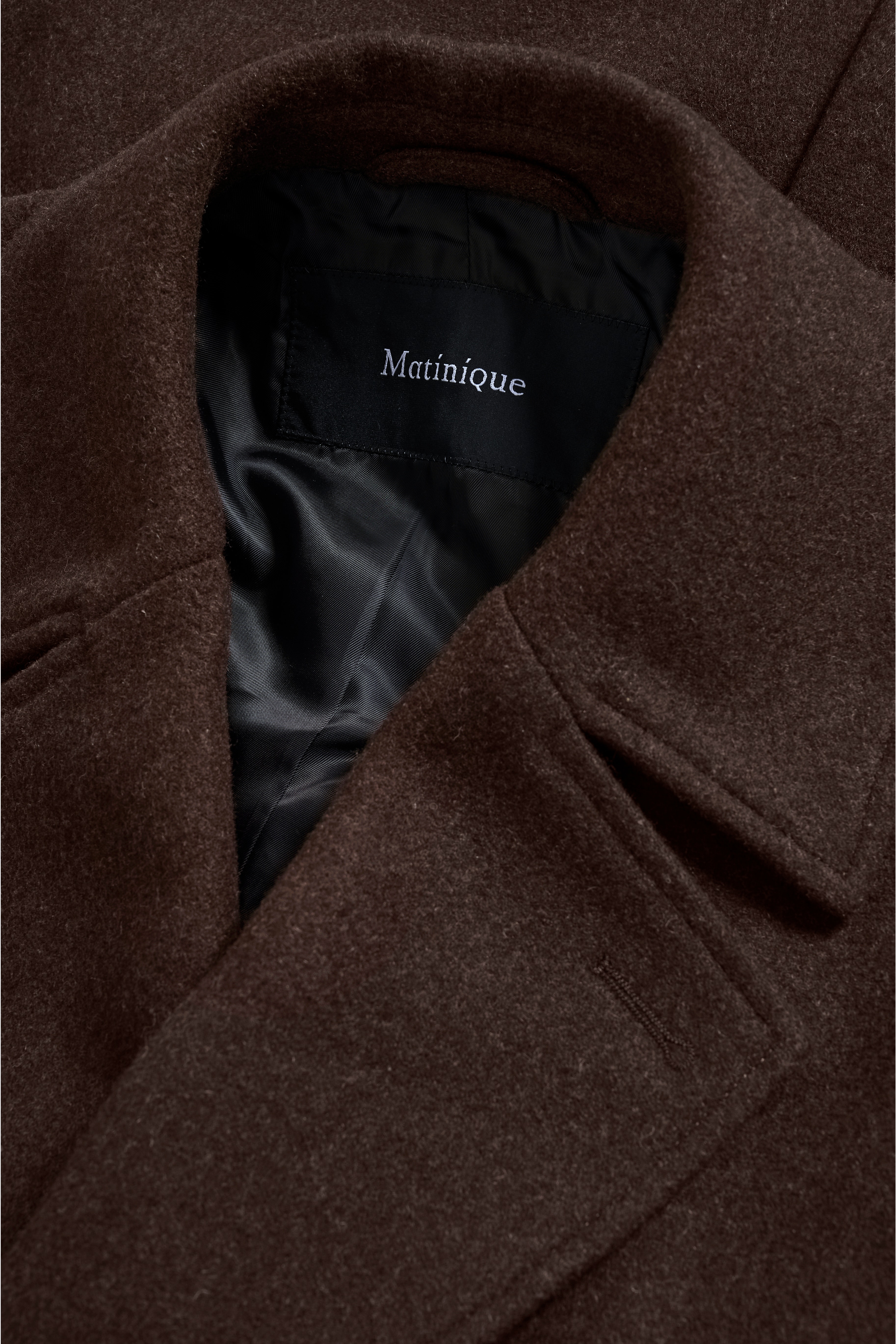 MABurnley Dobbelt­radet Uldfrakke PACK DETAIL 30208858-191419