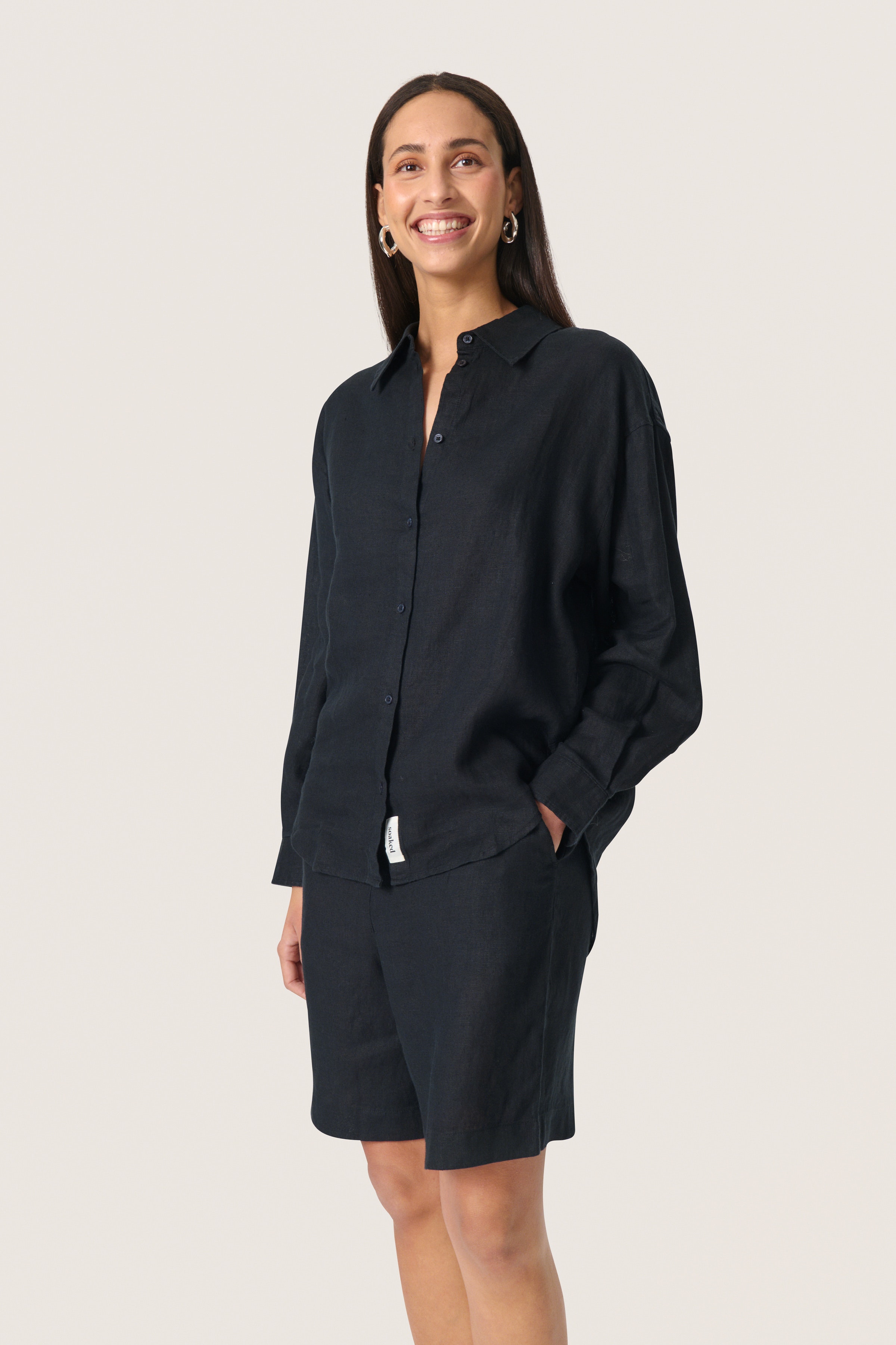 SLCelian Skjorte LOOKBOOK FRONT 30408214-194008