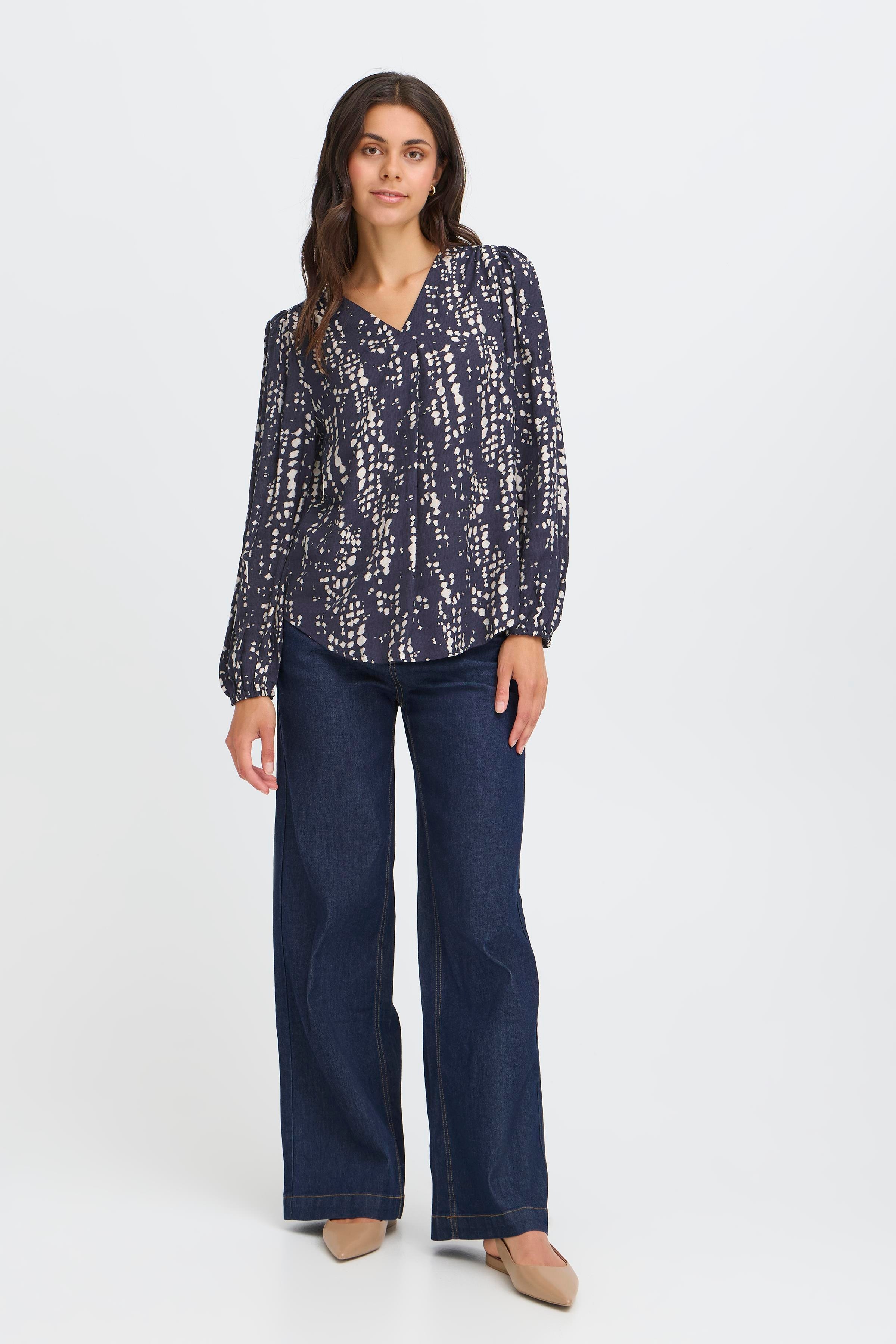 FRARIANA Bluse LOOKBOOK FRONT 20614542-900003071