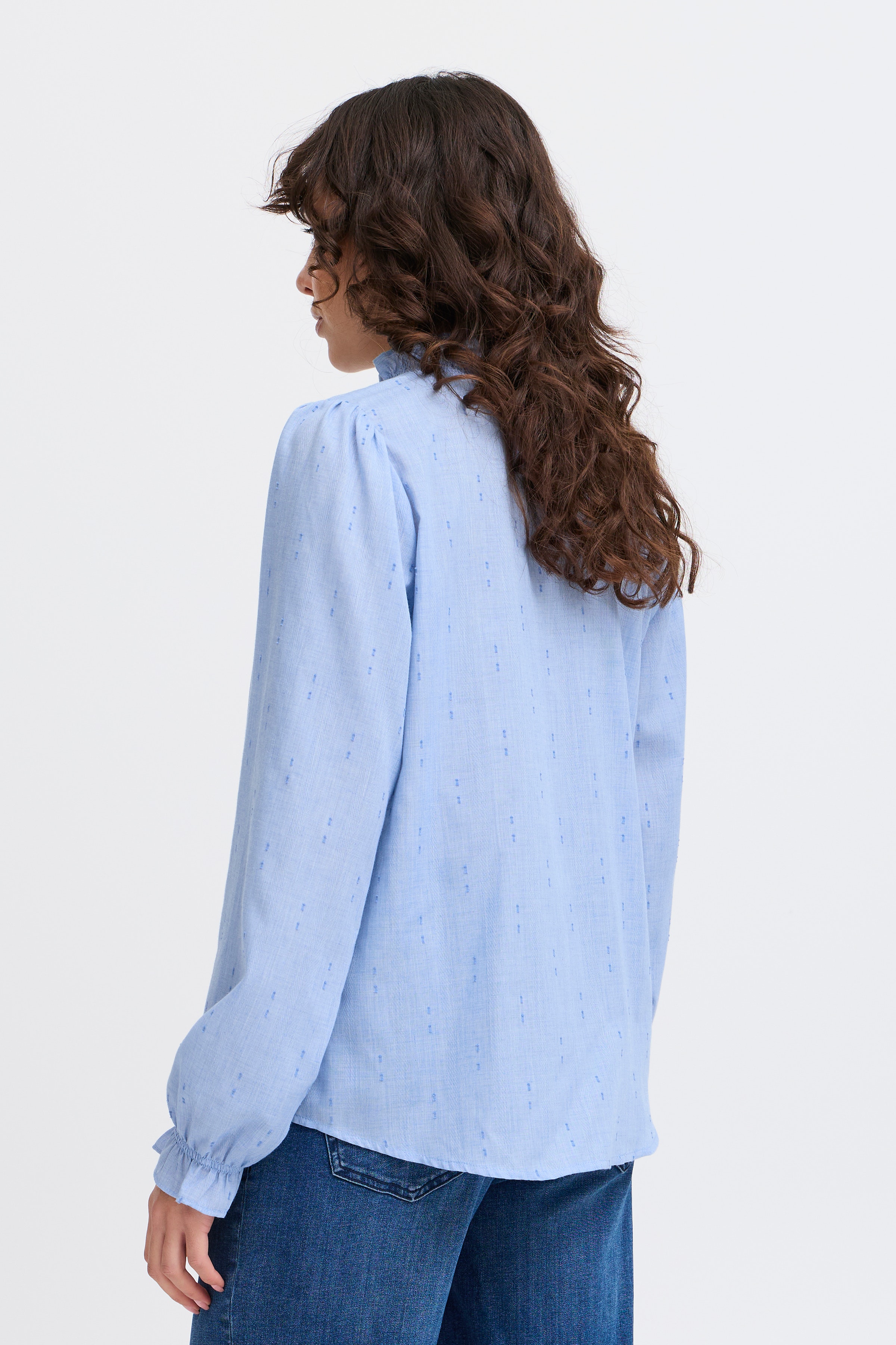 FRPOPLA SH 1 Long sleeved shirt LOOKBOOK BACK 20615227-1741391