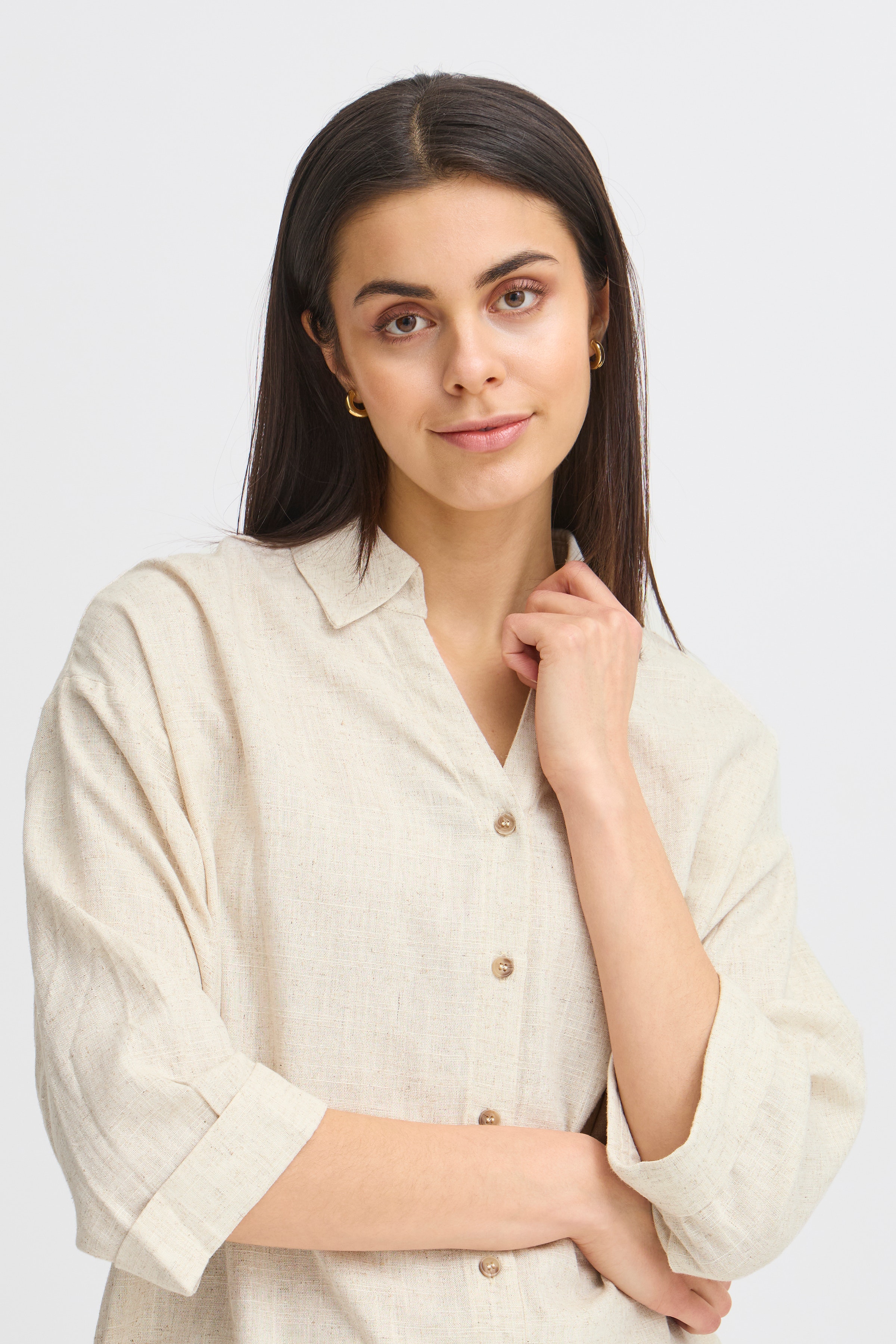 FRJUNA Skjorte LOOKBOOK DETAIL 20616093-1309051