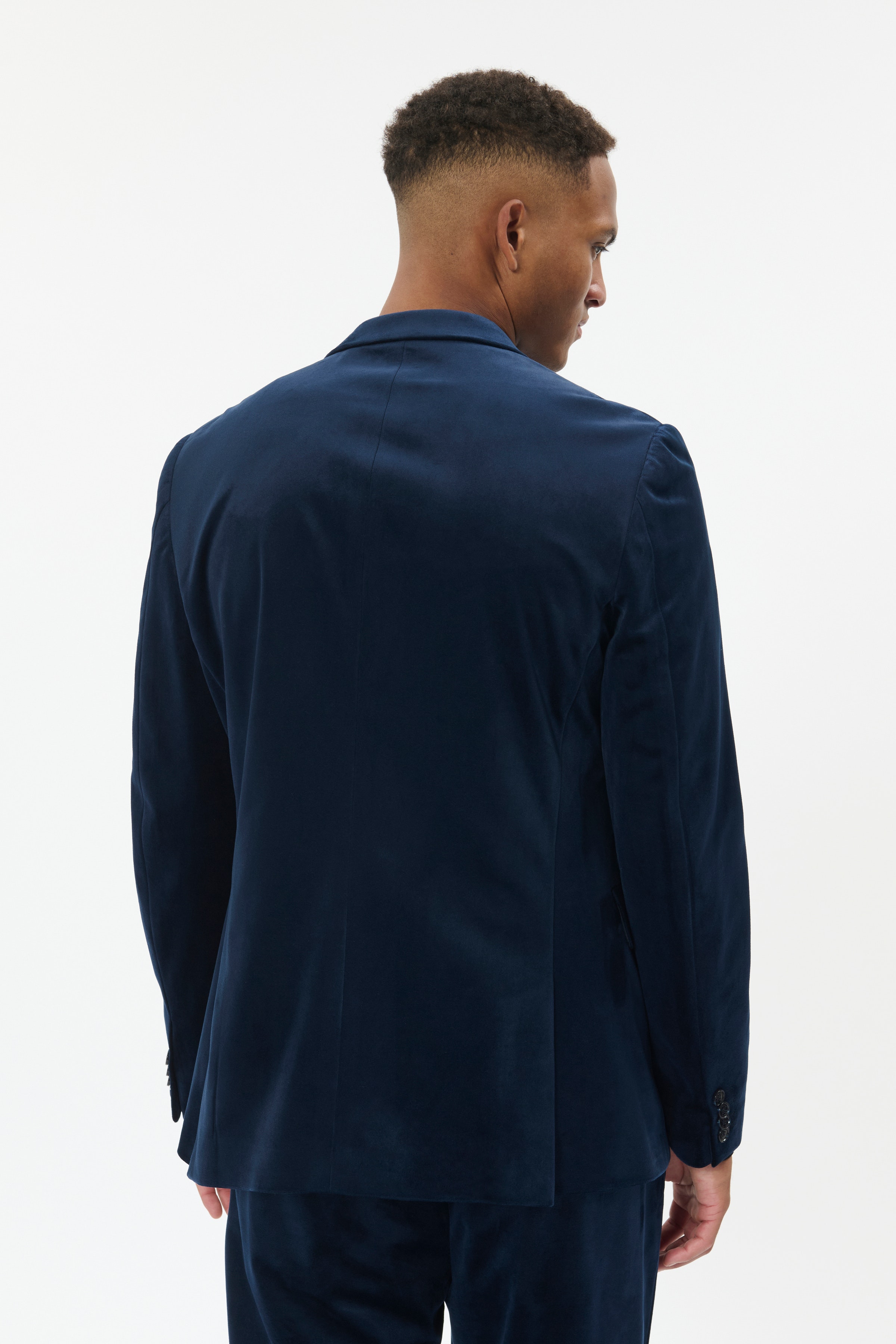 MAgeorge Velours Blazer LOOKBOOK BACK 30205027-301664