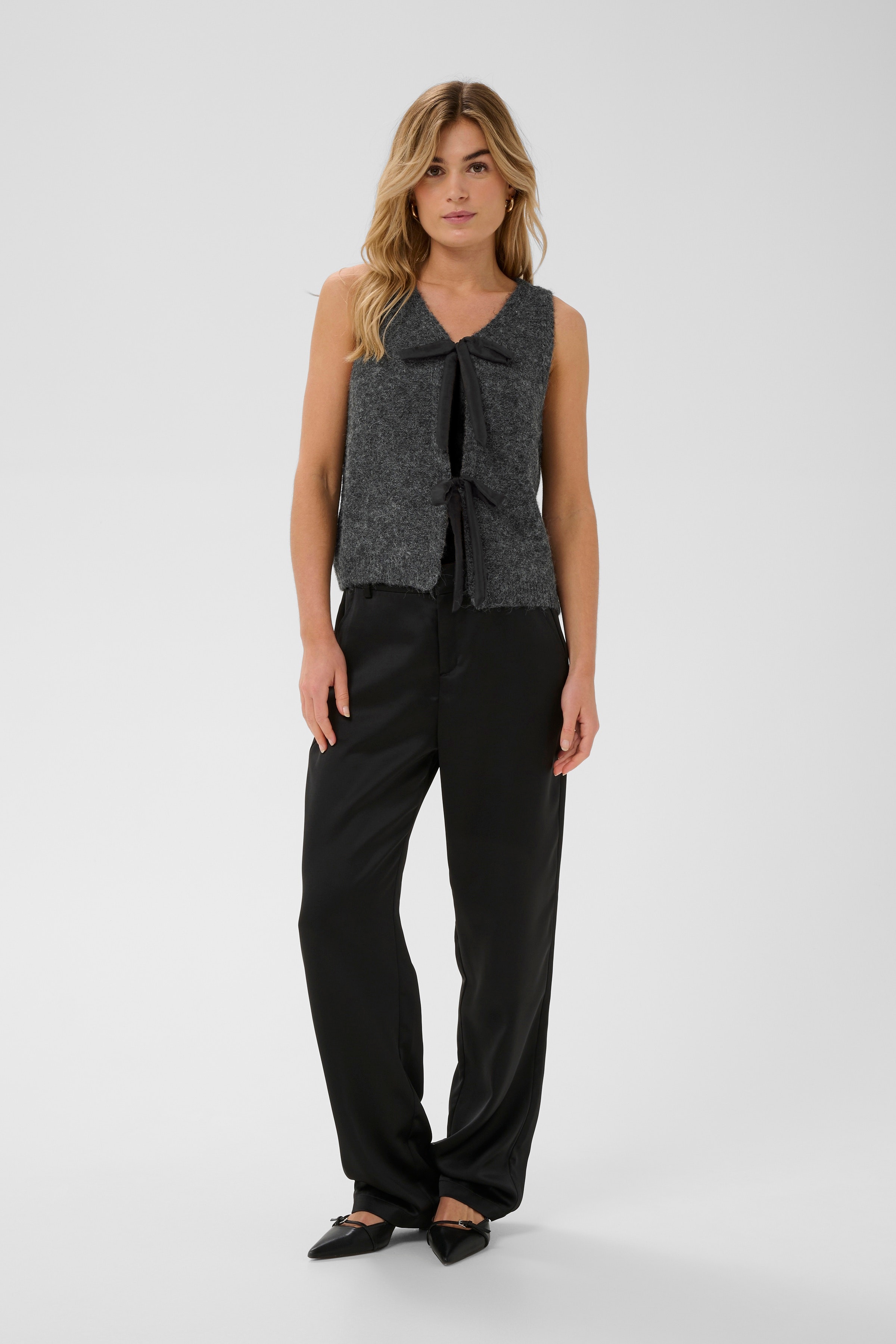 CRBulp Strikket vest LOOKBOOK FRONT 10614512-101156