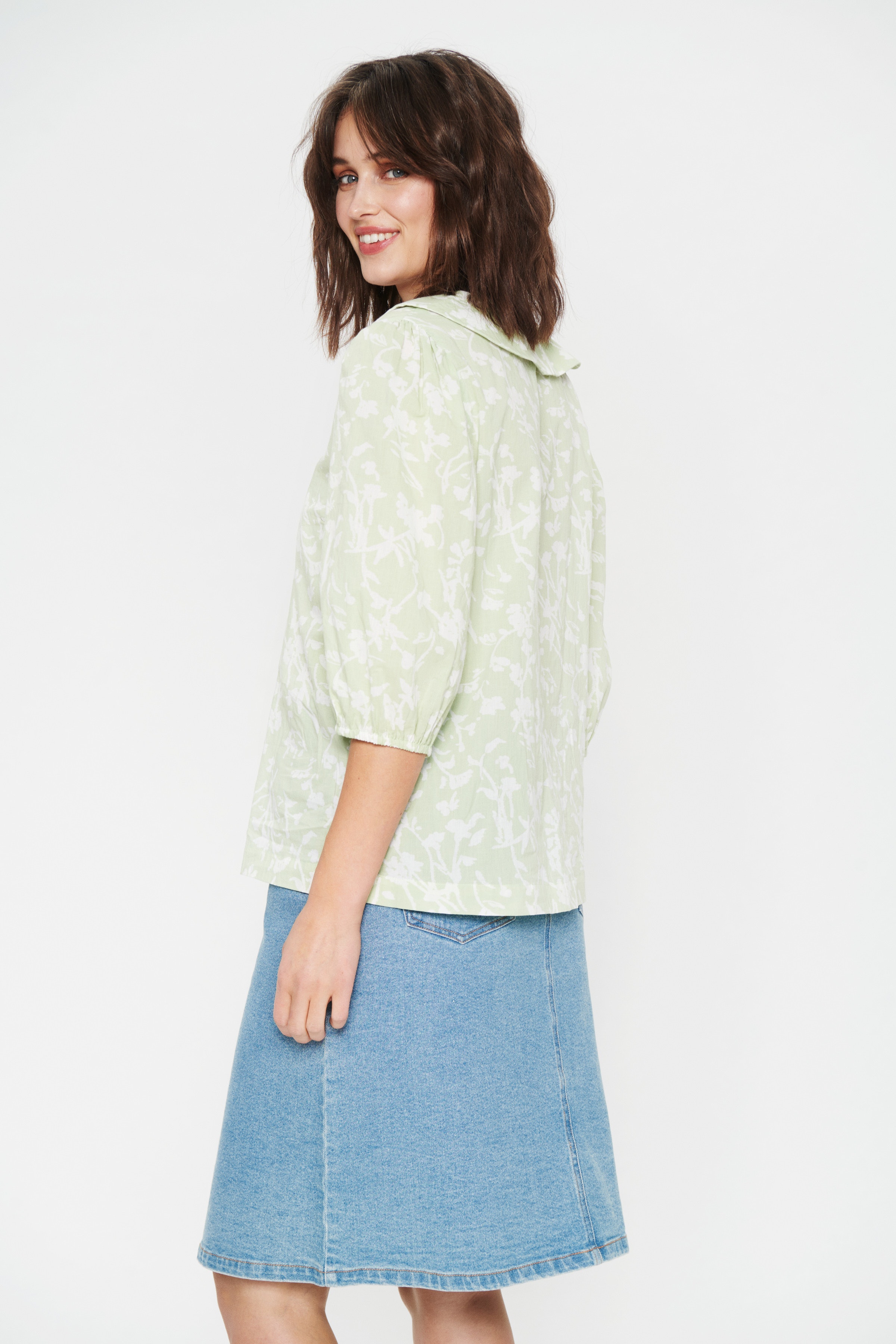 Langermet skjorte LOOKBOOK BACK 30511880-600346