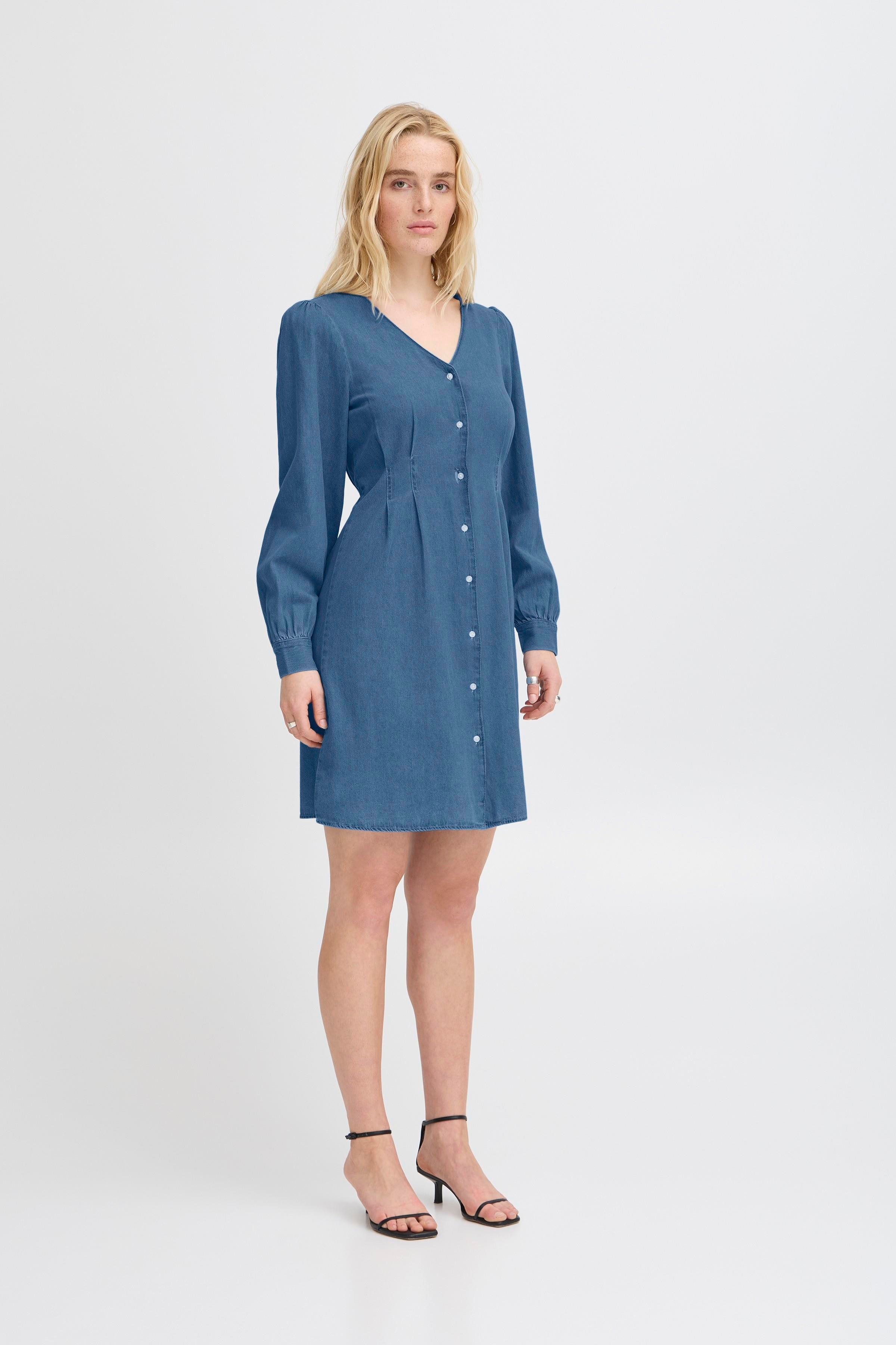 IHARCHER Denim kjole LOOKBOOK FRONT 20122617-200928