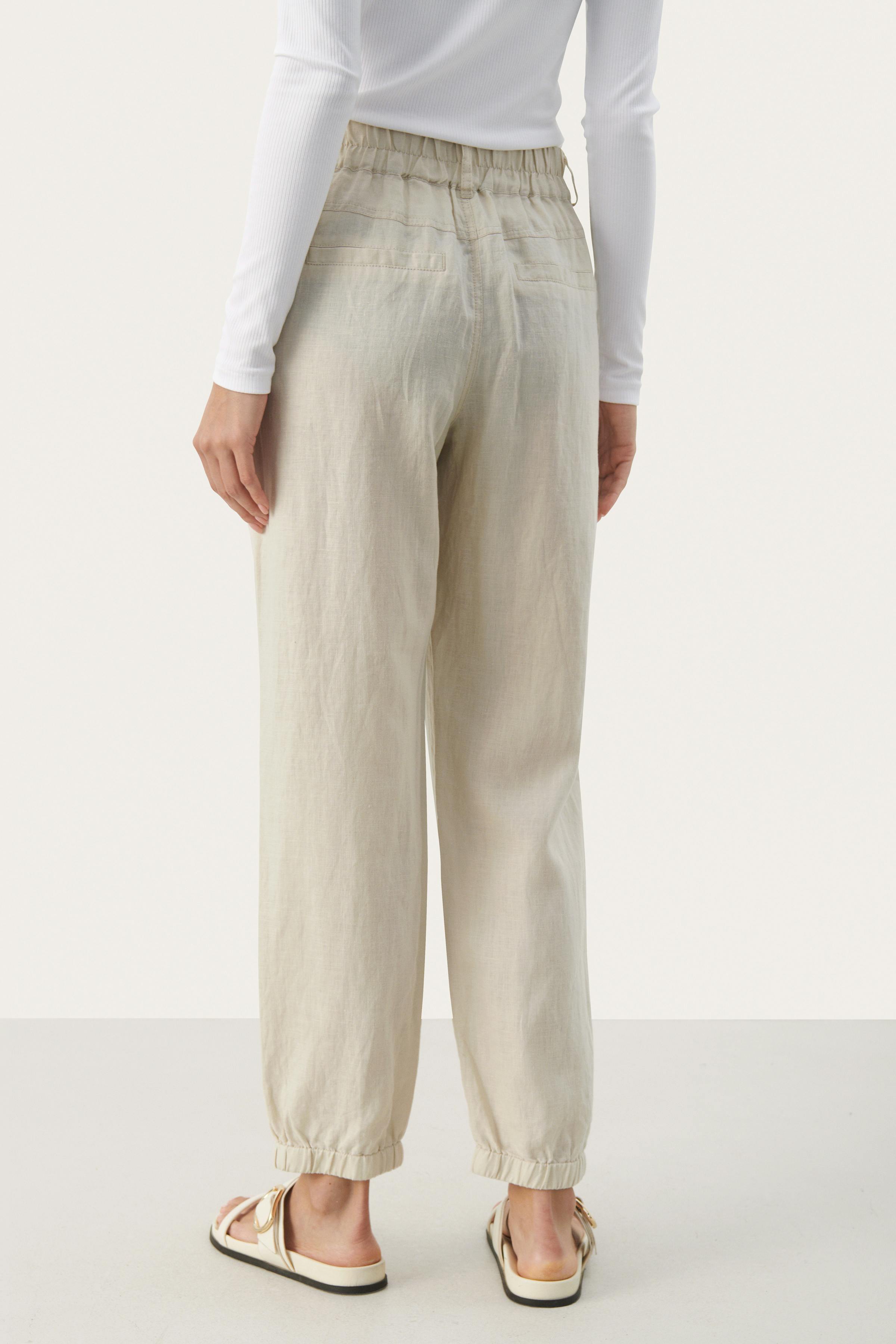 ShenasPW Linen trousers LOOKBOOK BACK 30308509-130400