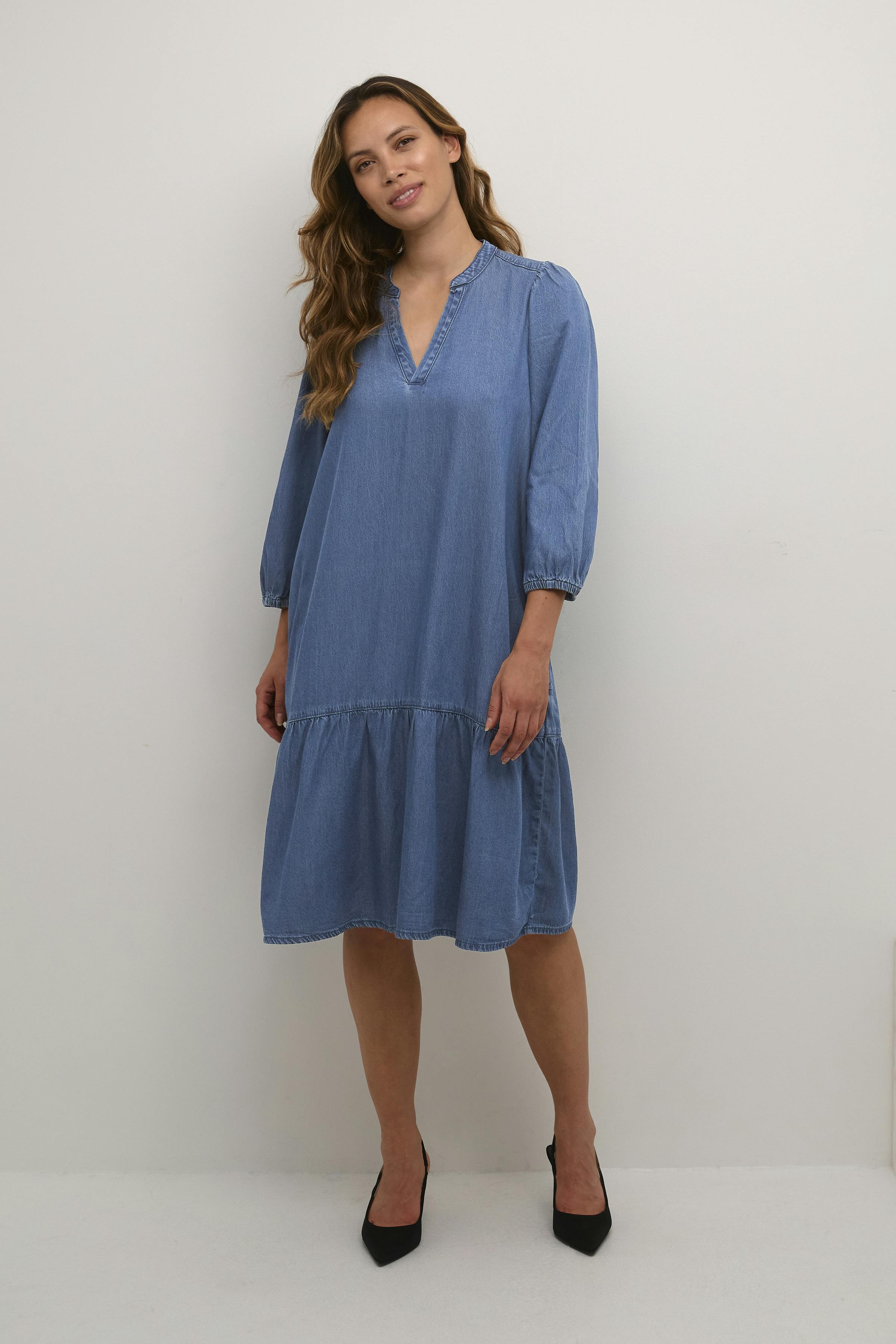 CUarpa Denim dress LOOKBOOK FRONT 50110305-500029